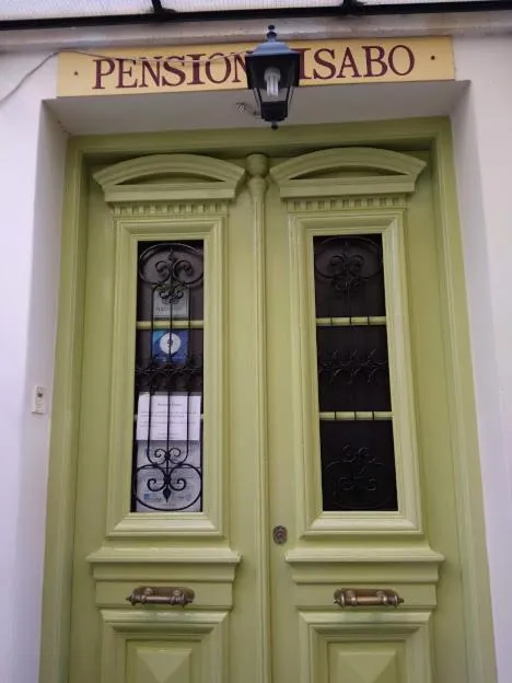 Facade/entrance in Pension Isabo