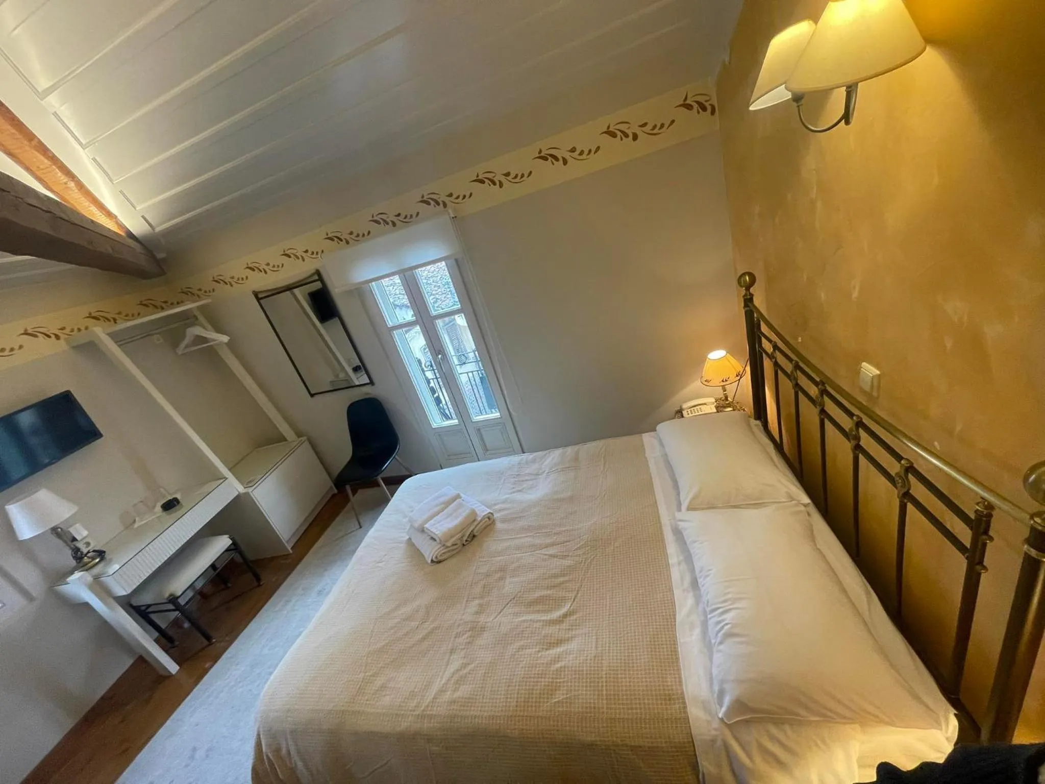 Bed in Pension Isabo