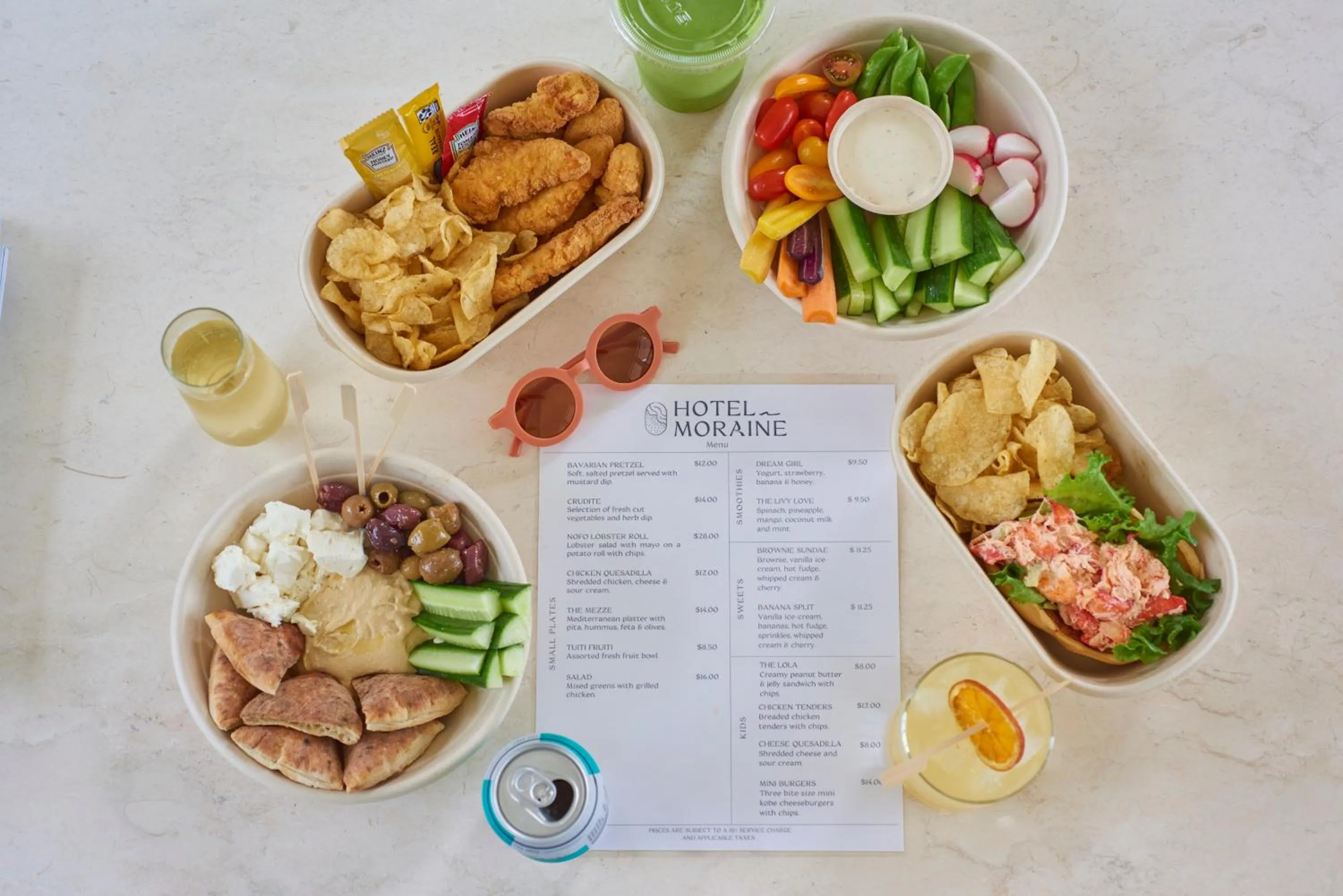 Restaurant/places to eat in Hotel Moraine