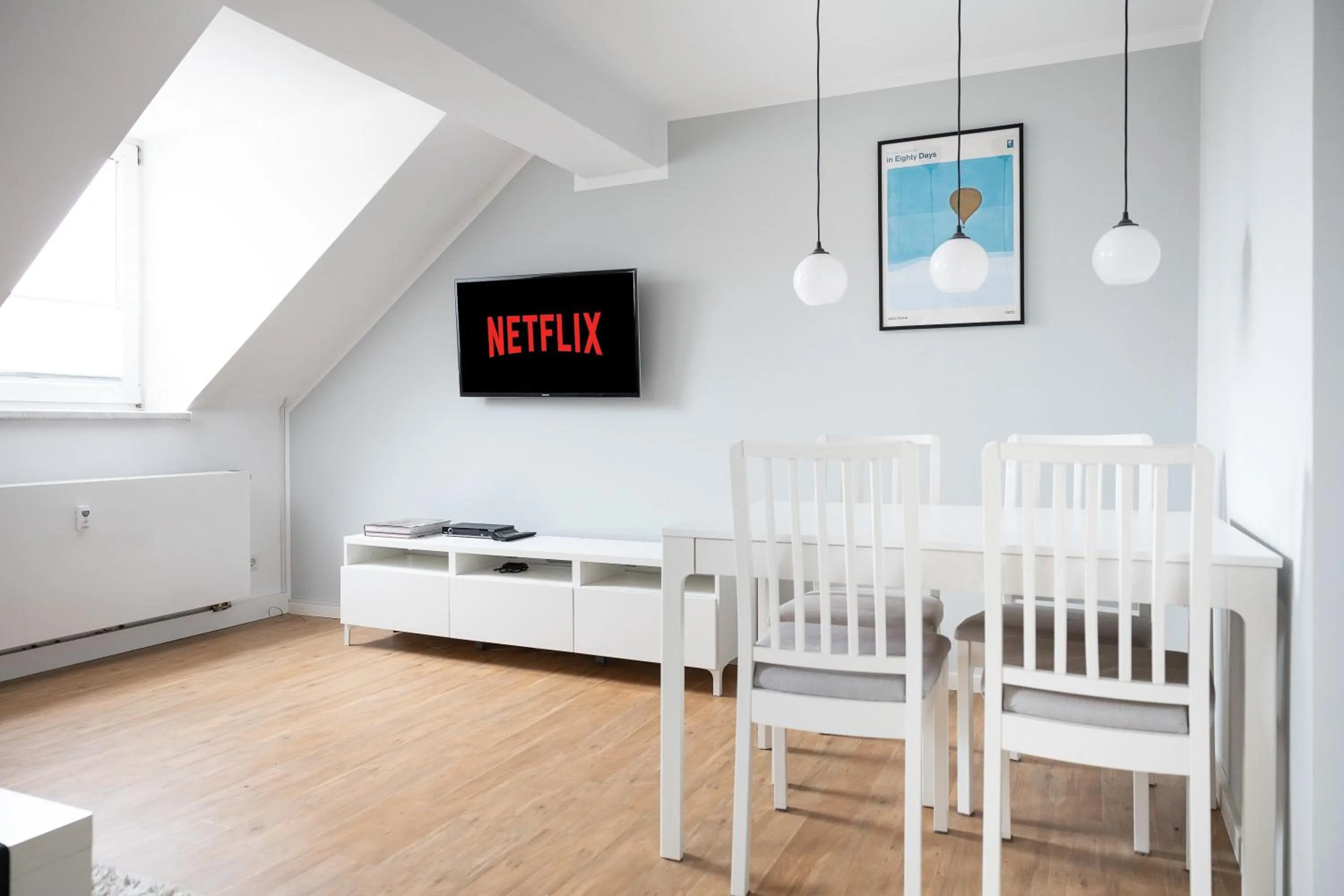 TV and multimedia in Ko-Living - urbanes Apartment am Zoo