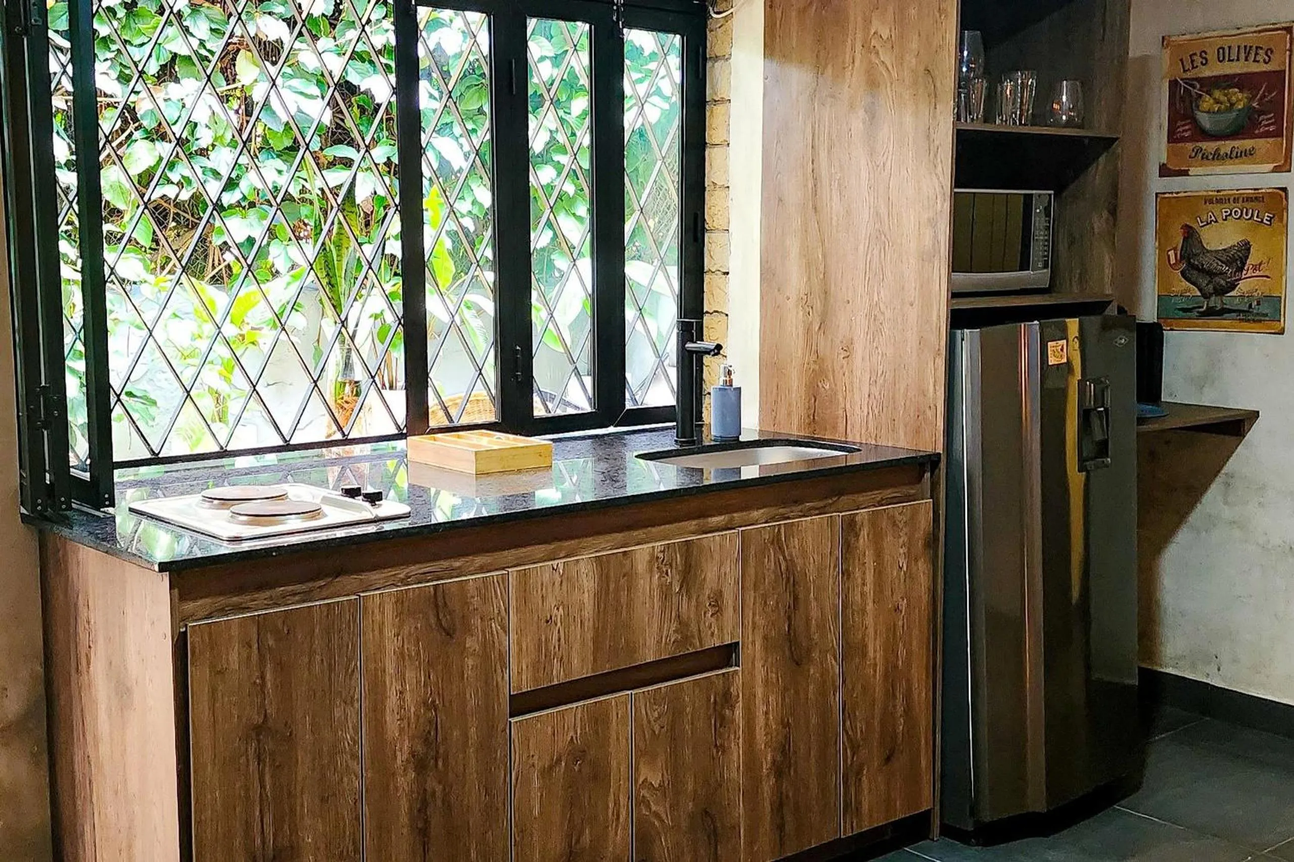 Kitchen or kitchenette in Monet Luxury Loft
