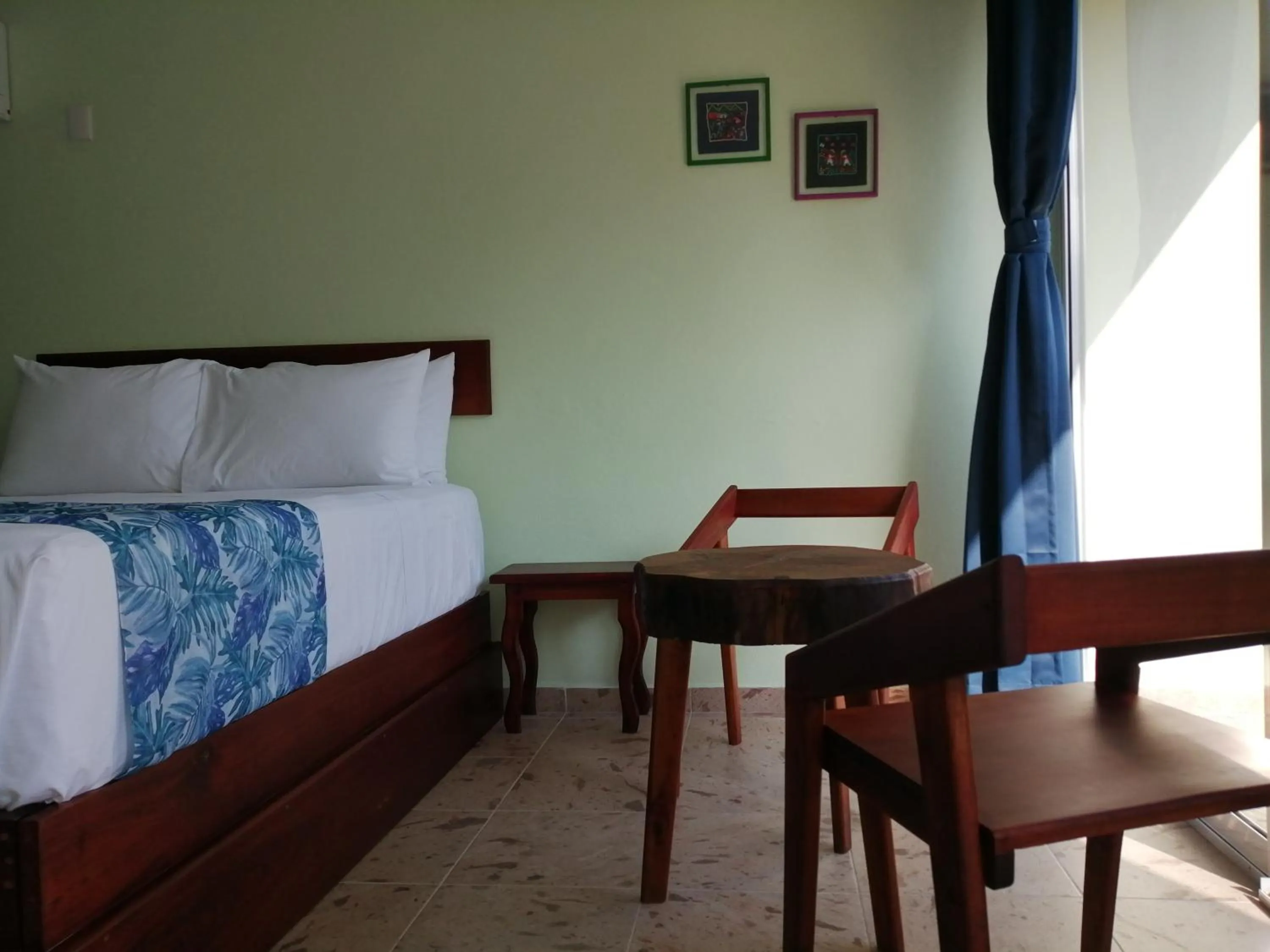 Seating area, Bed in La Morada, una ventana al golfo - Hotel boutique
