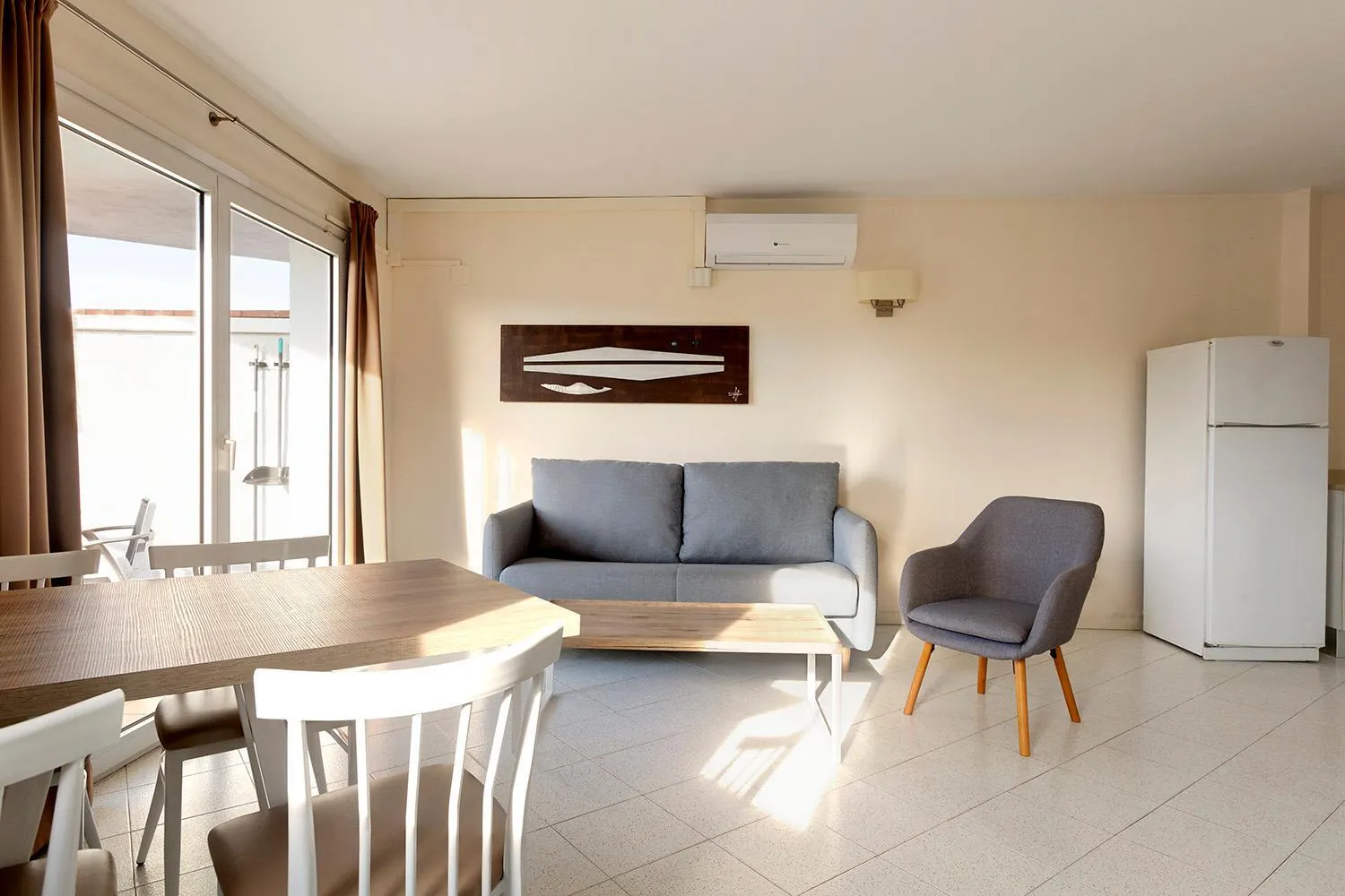Seating area in Apartamentos Empuriabrava Maurici Park
