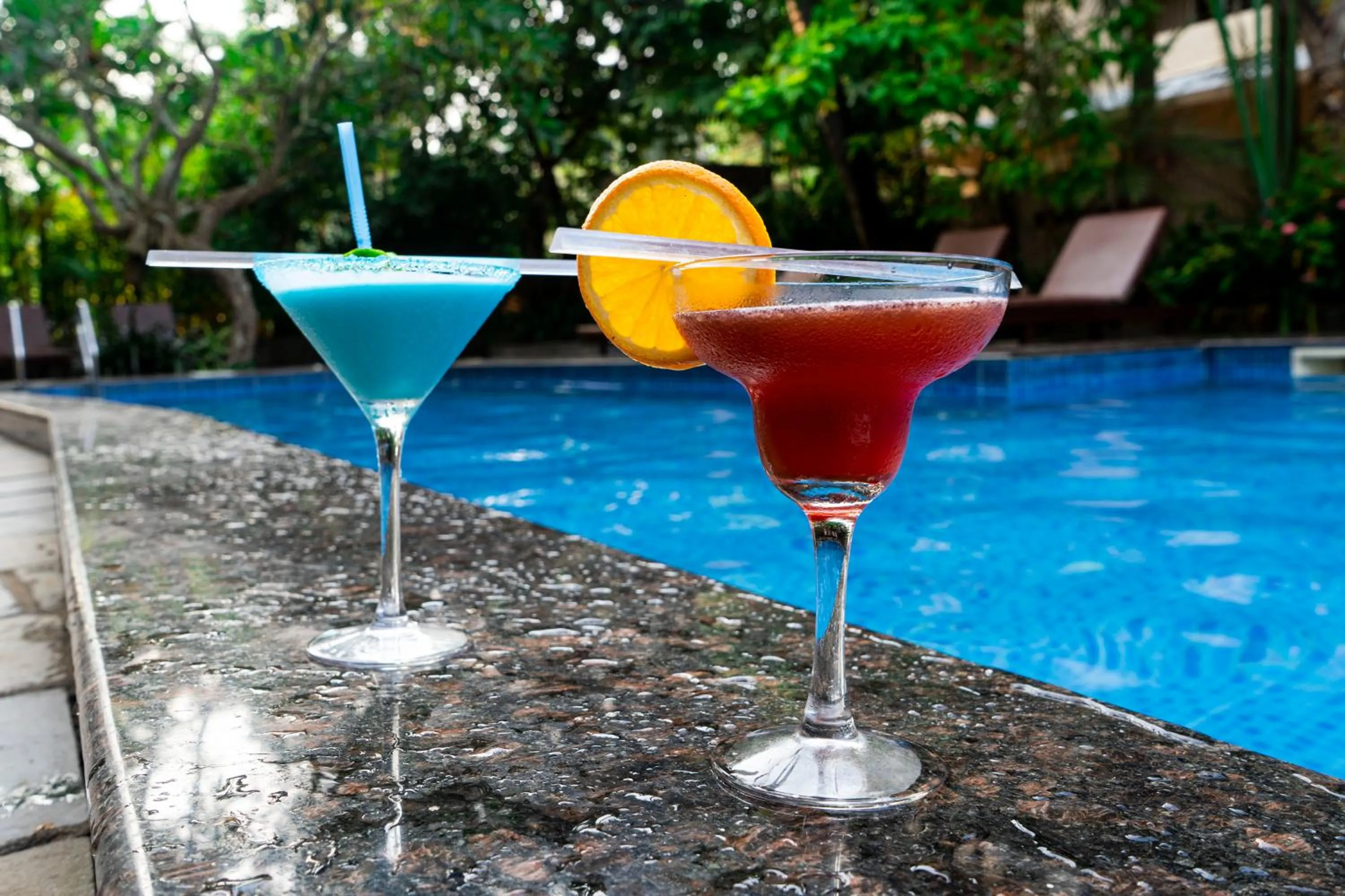 Swimming pool in Sia Signature Calangute