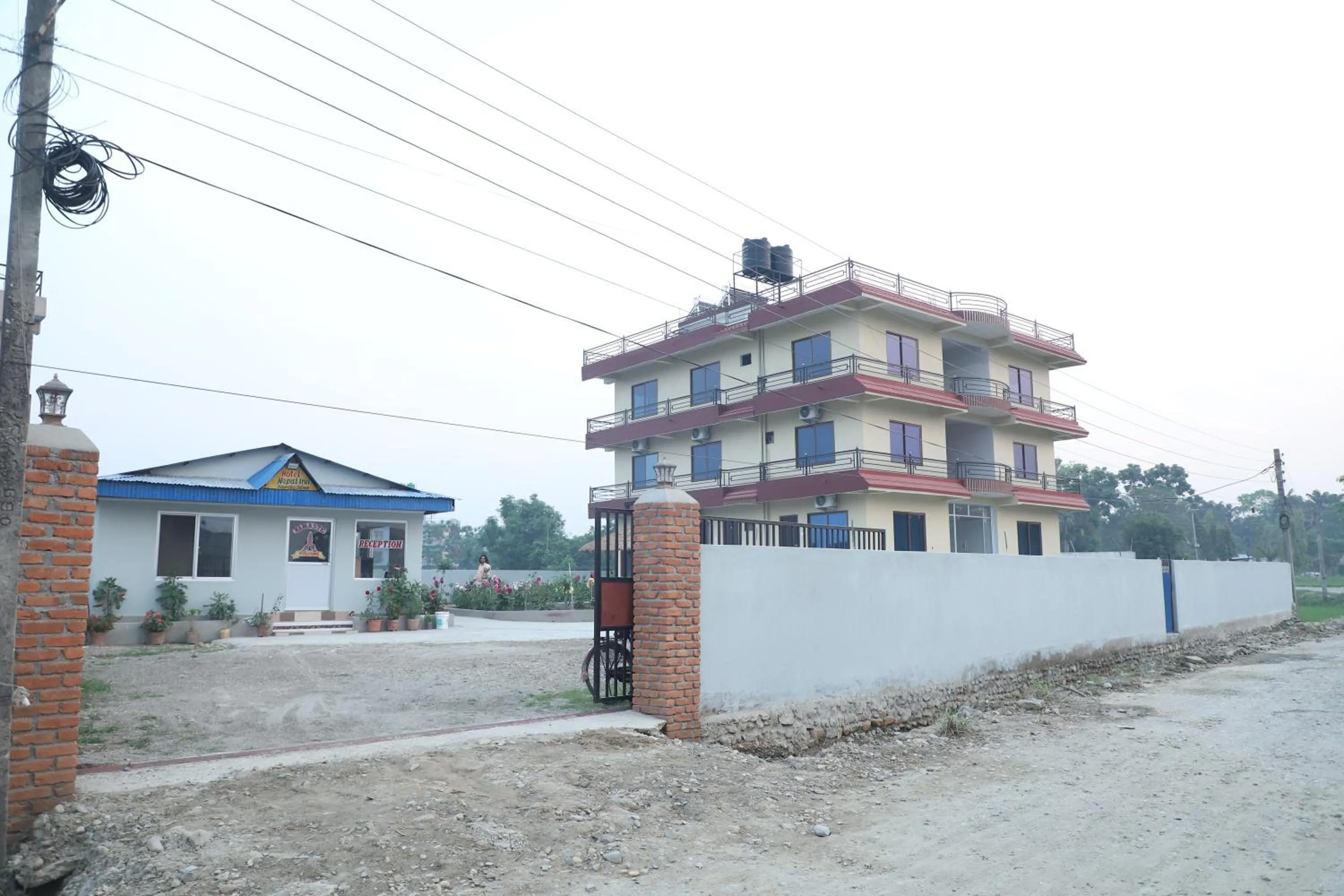 Property building in Hotel Nepal Inn Sauraha