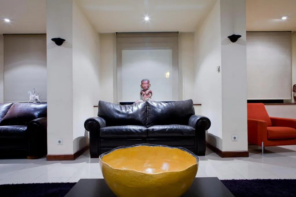 Lobby or reception in Hotel Ibiltze