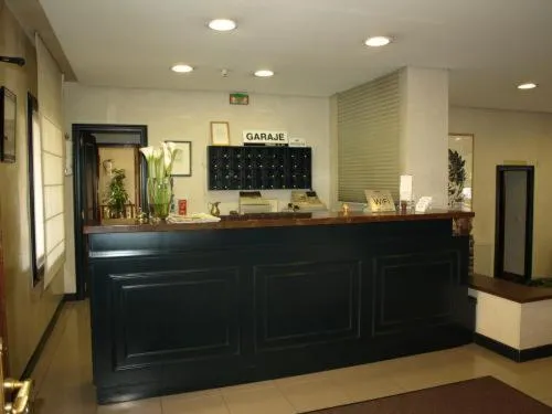 Lobby or reception in Hotel Ibiltze