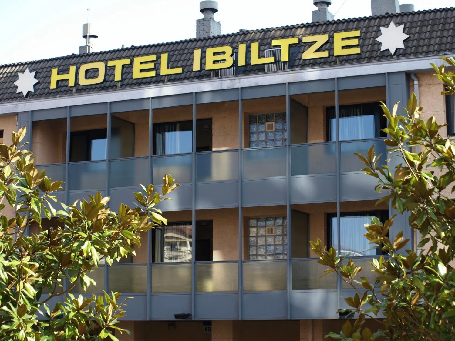 Facade/entrance in Hotel Ibiltze