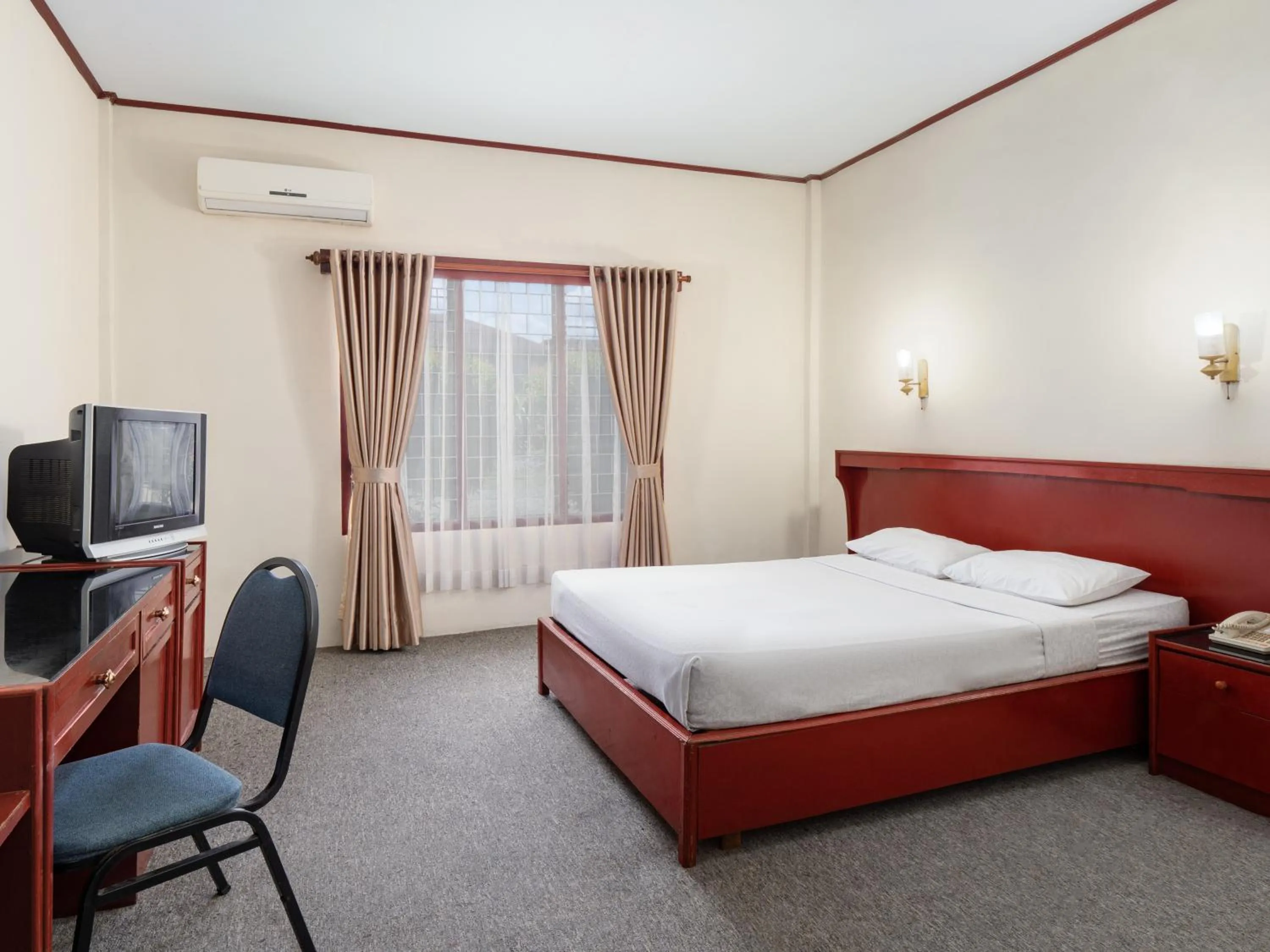 Bed in PIA Hotel Padang Sidempuan