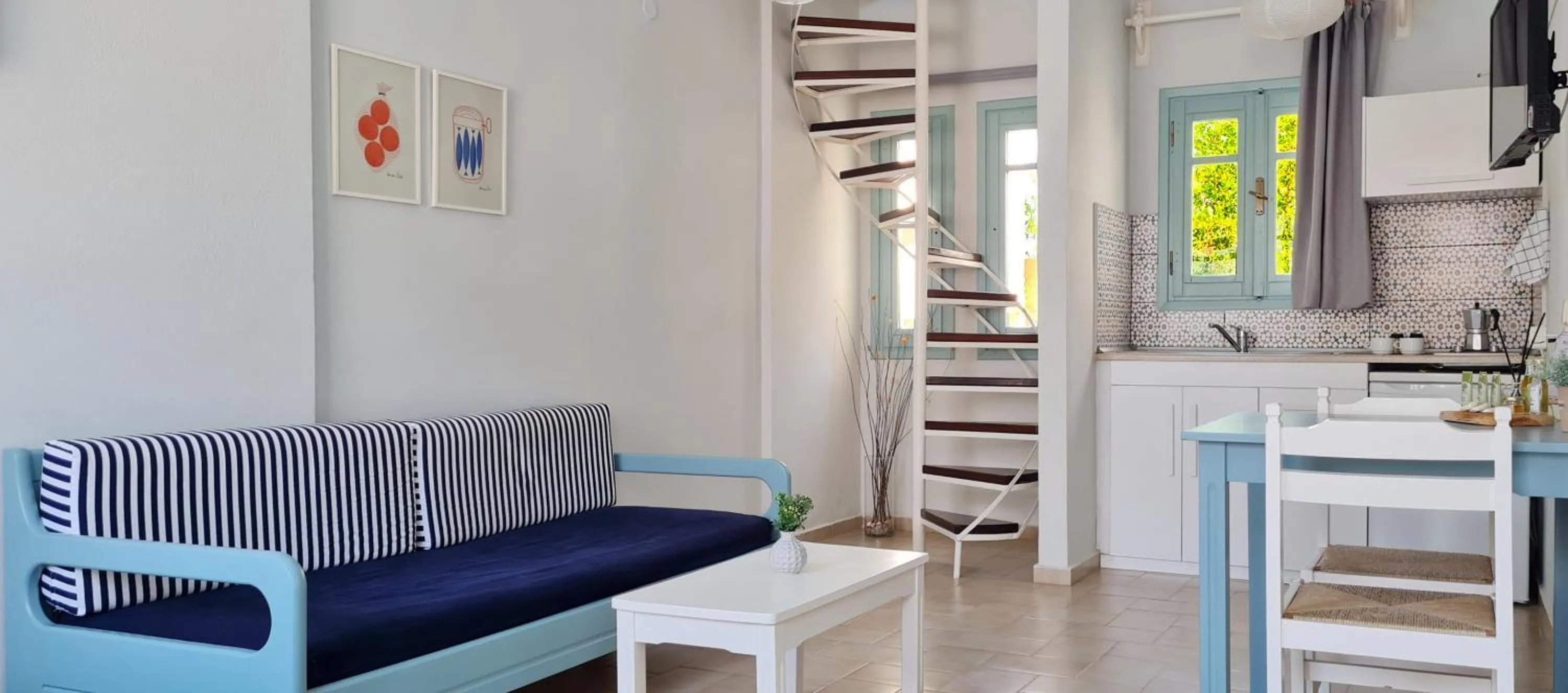 Seating area in Kurmulis Studios