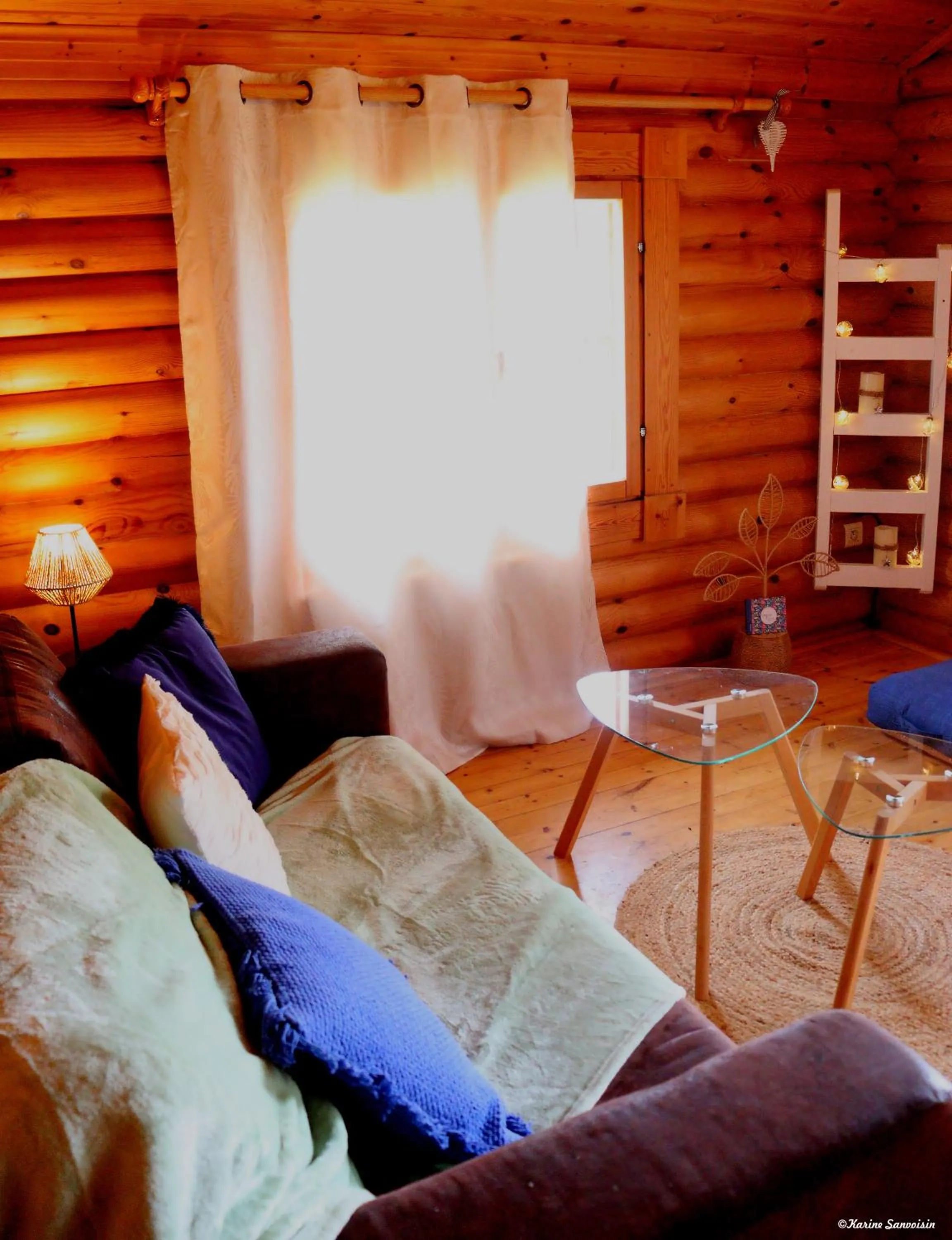 Bed in Camping écovillage Soleil du Pibeste