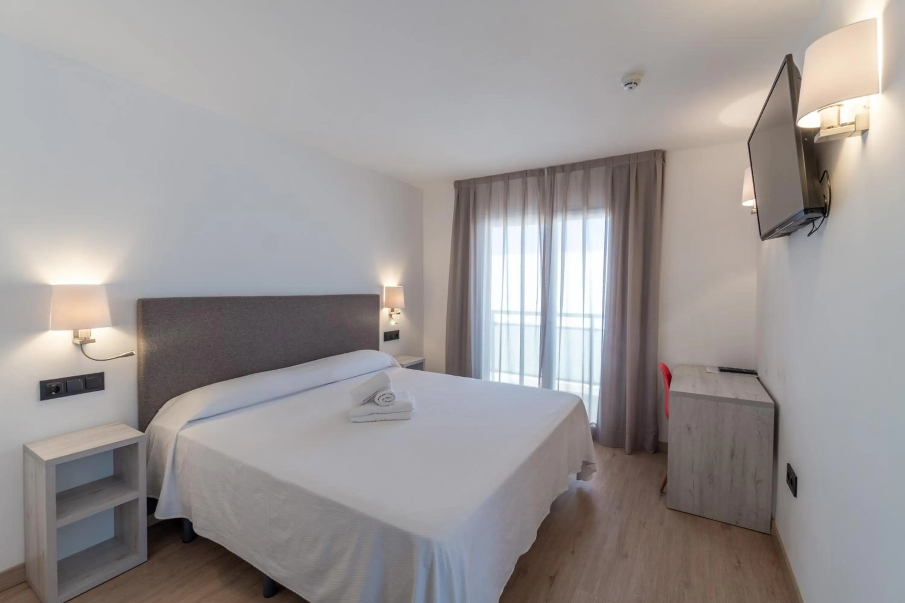 Bed in Hotel Costa Brava