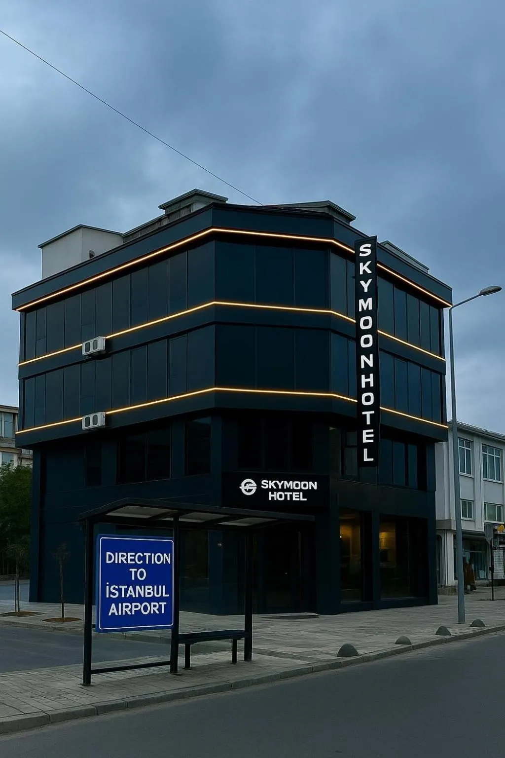 Property building in Skymoon Istanbul Airport Hotel
