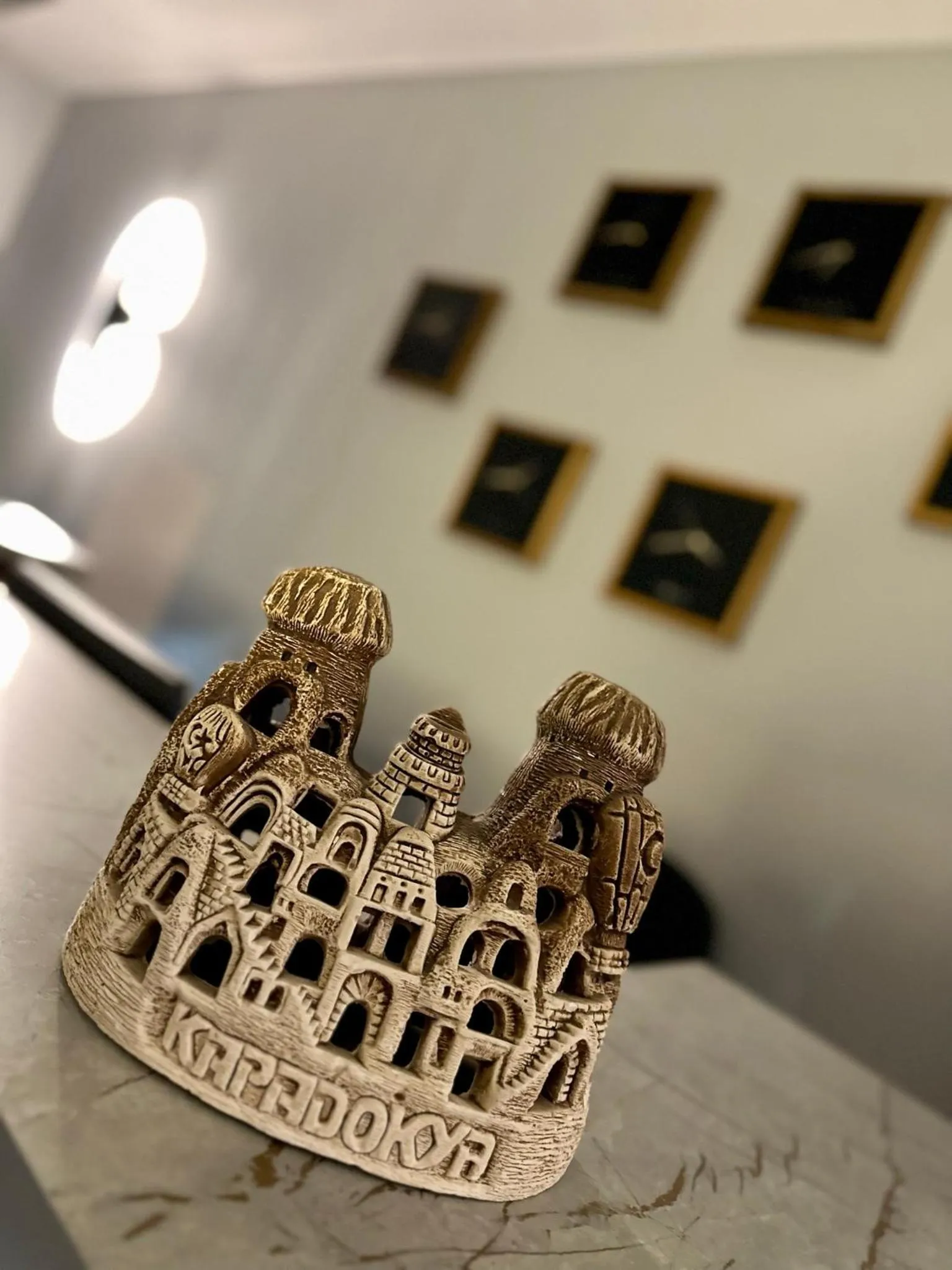 Decorative detail in Skymoon Istanbul Airport Hotel