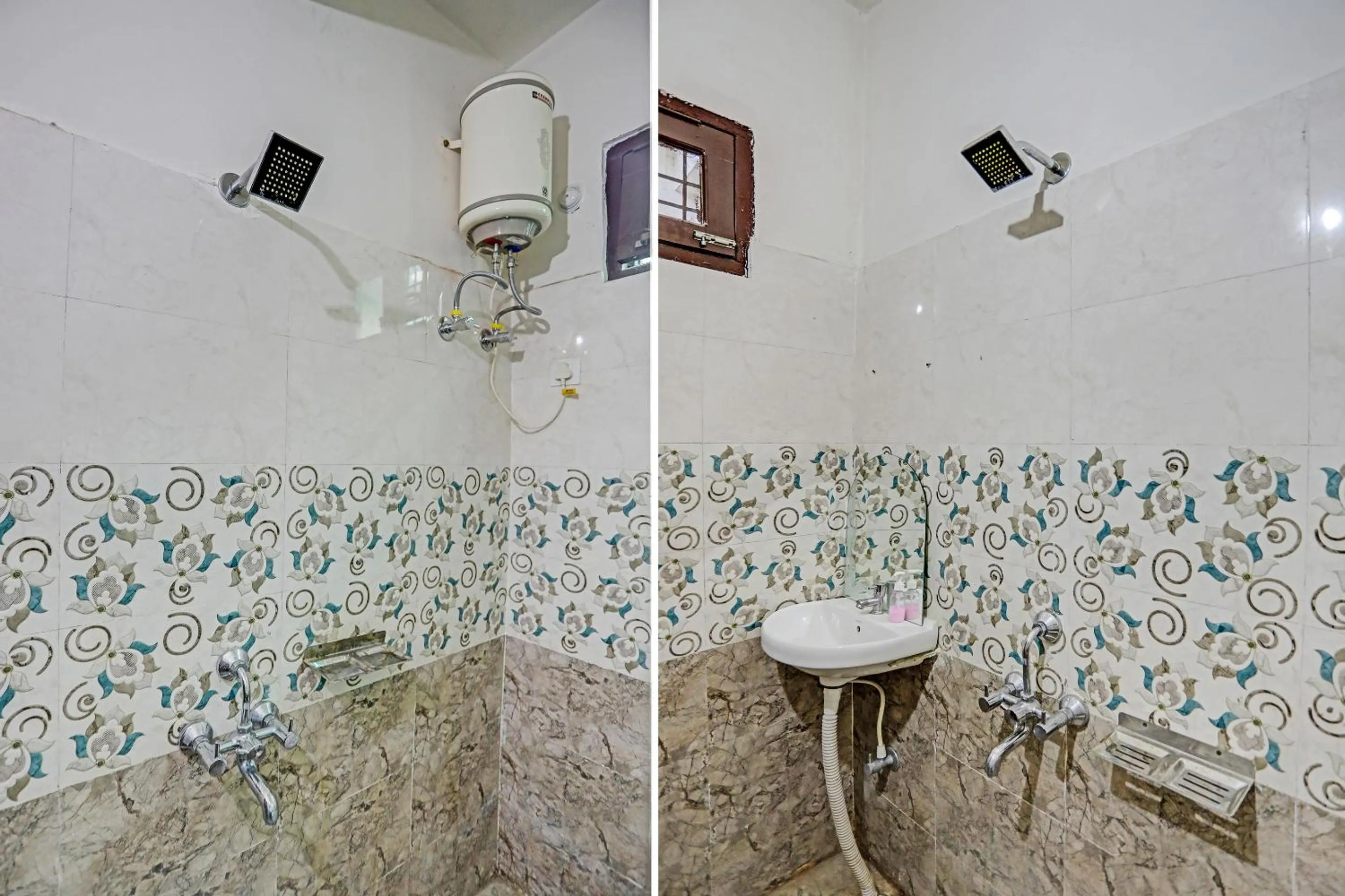 Shower in Shree Hotel