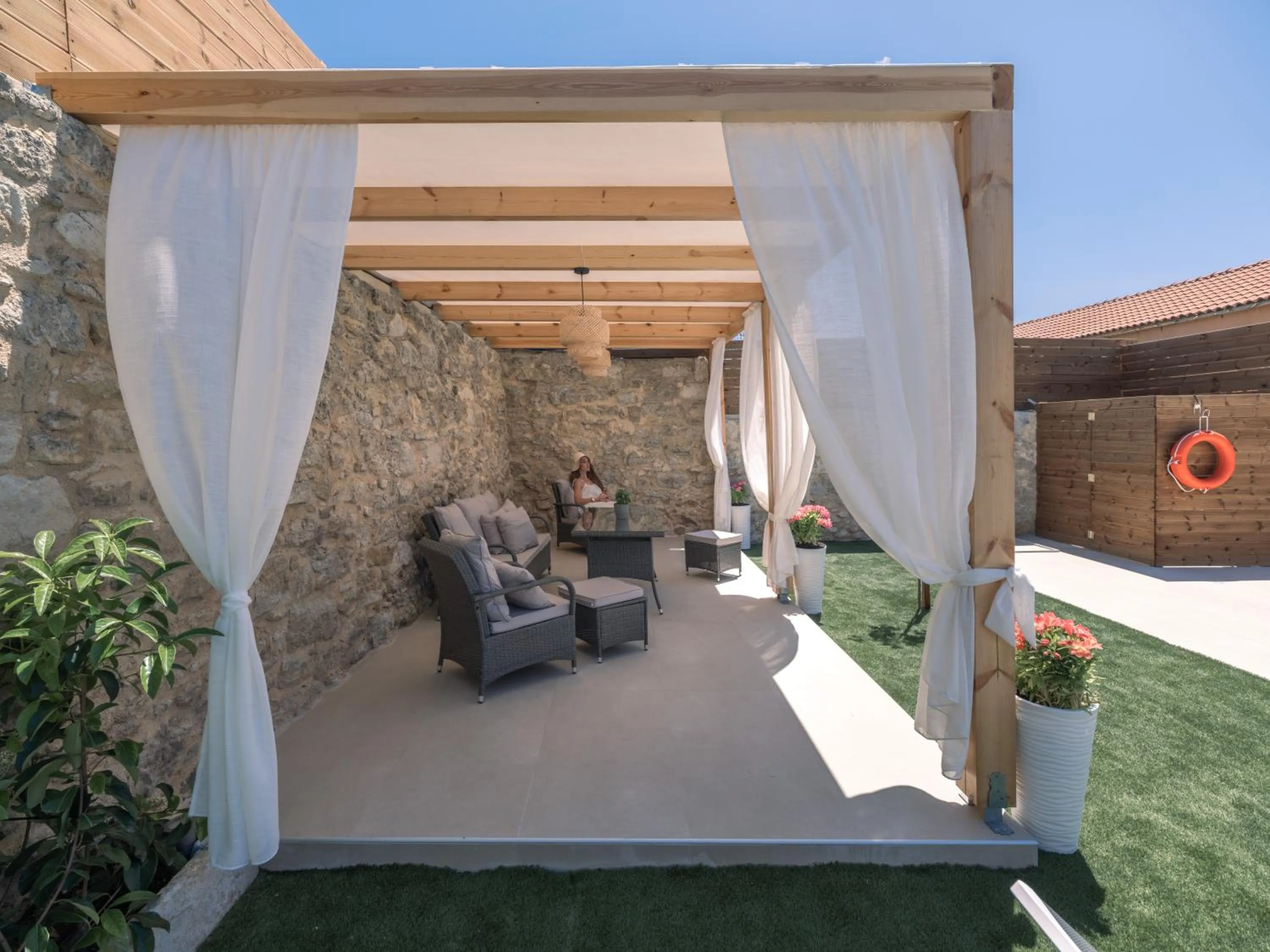 Toilet in Arhontiko Arhanes Suites