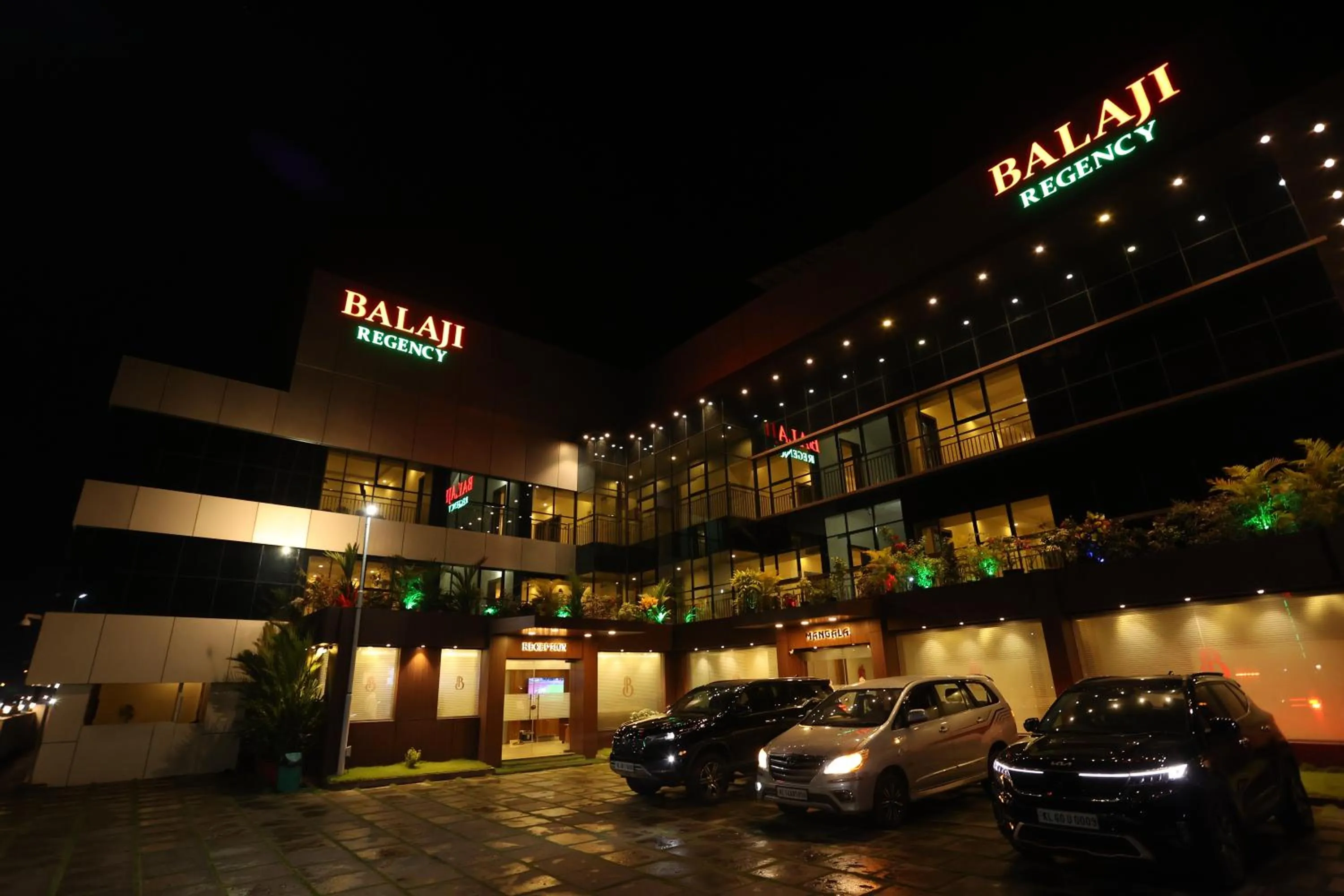 Night in Balaji Regency Kanhangad