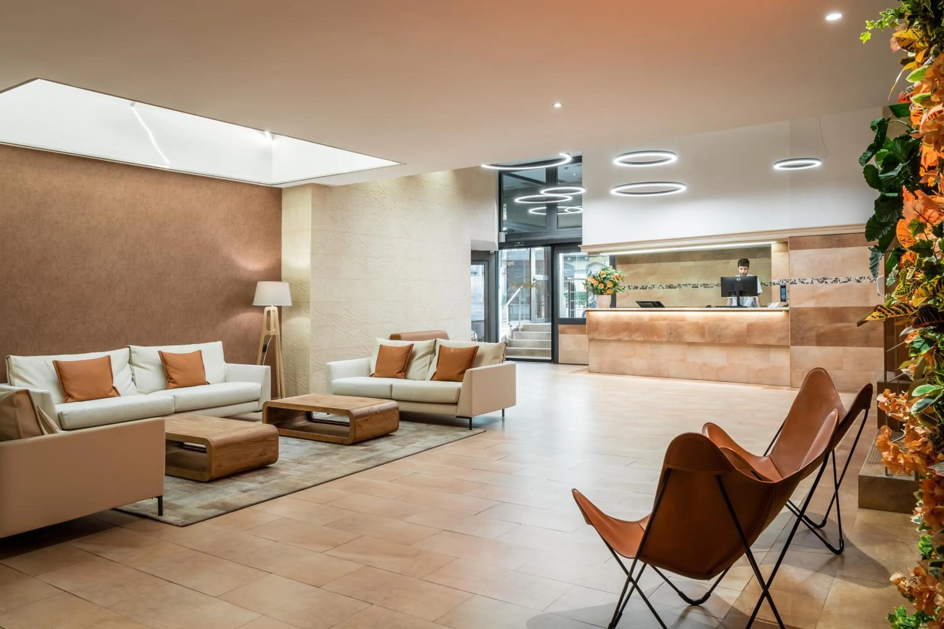 Lobby or reception in Petit Palace Eixample