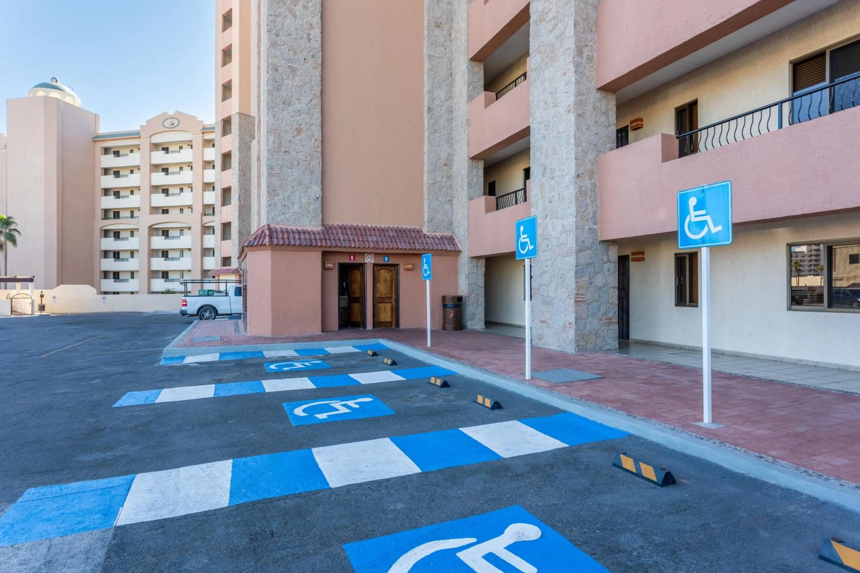 Property building in Sonoran Sea Resort BEACHFRONT Condo E203