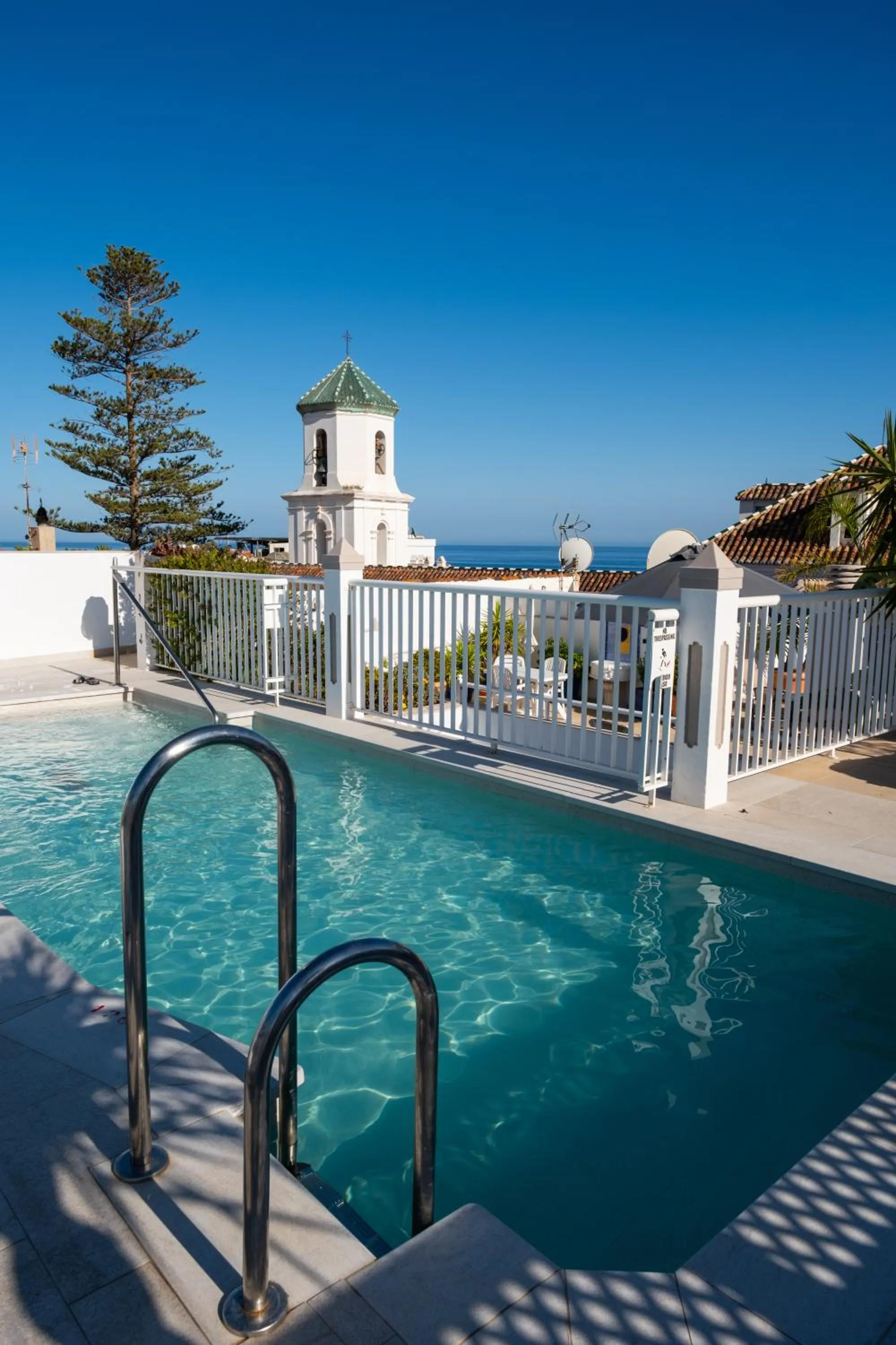 Balcony/Terrace in Hotel Puerta del Mar - Adults Recommended