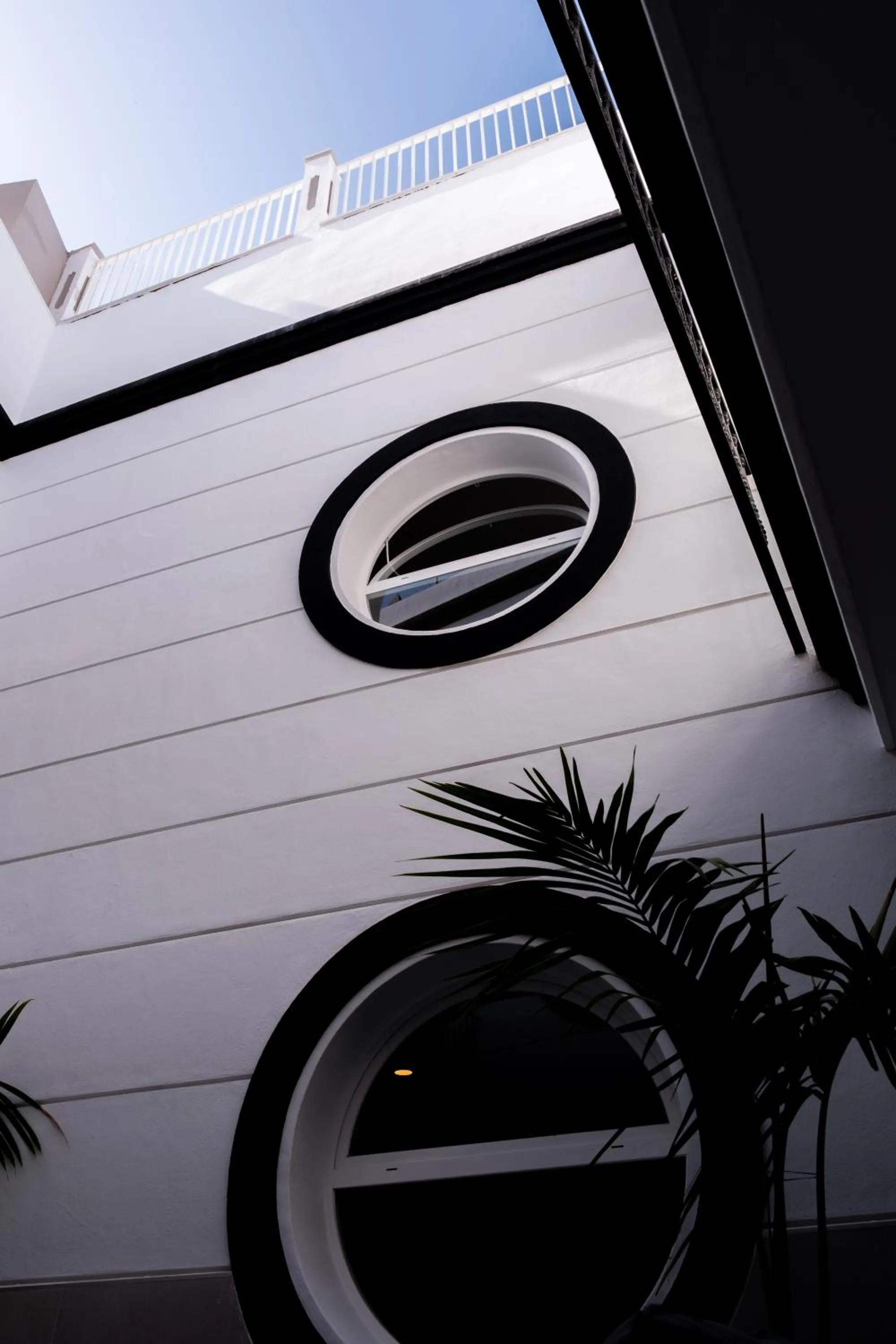 Patio in Hotel Puerta del Mar - Adults Recommended