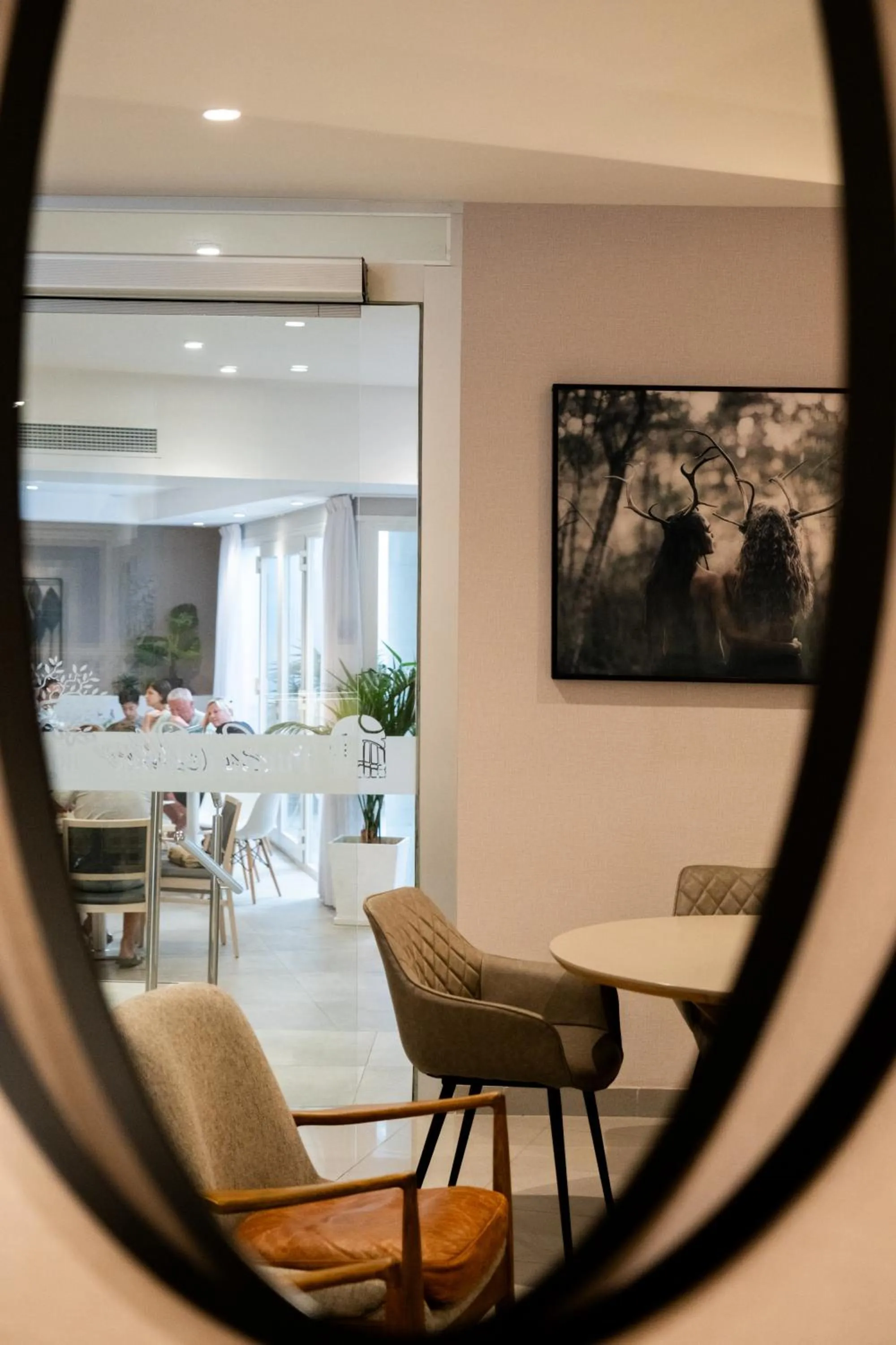 Lobby or reception in Hotel Puerta del Mar - Adults Recommended