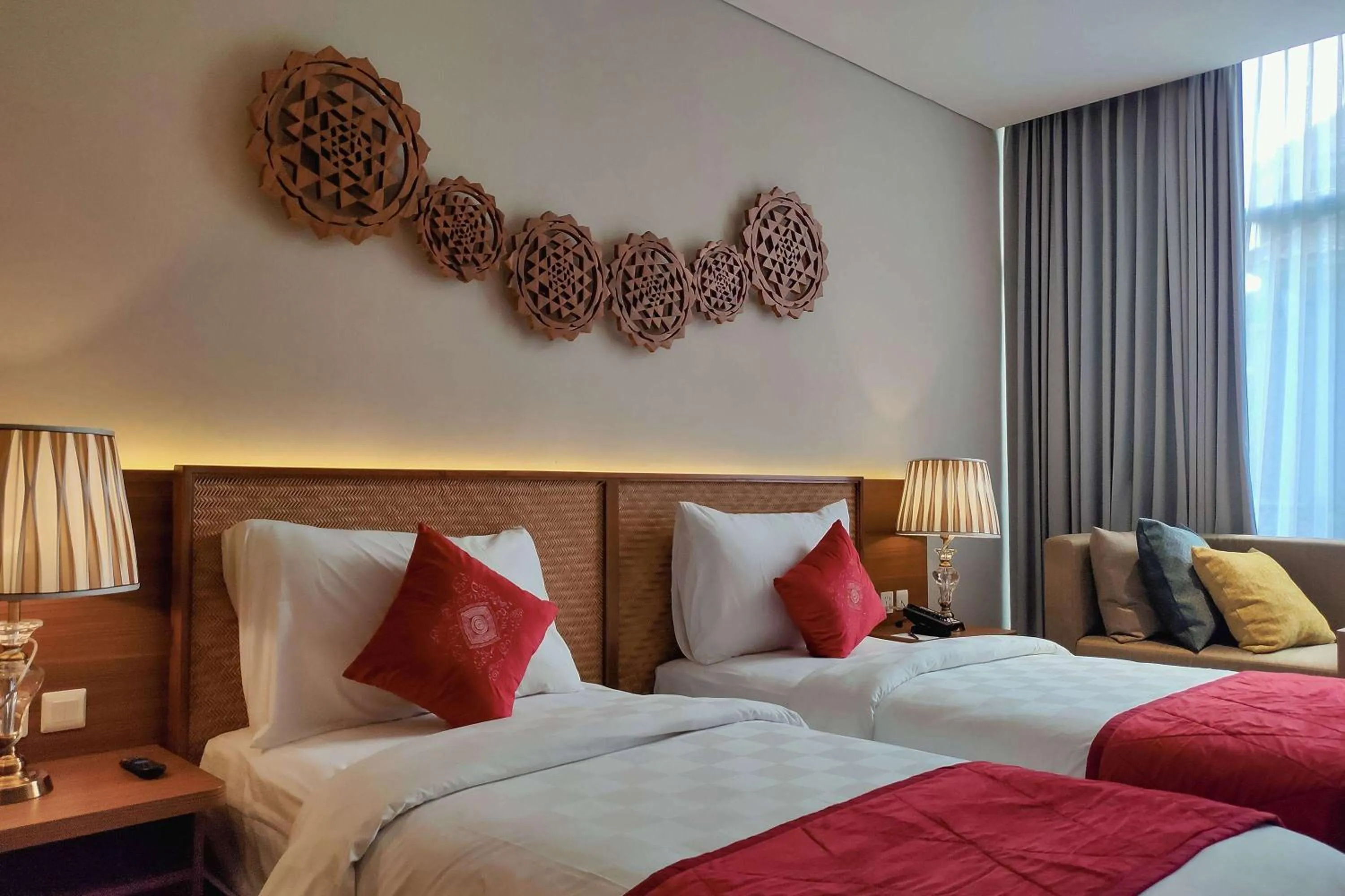 Executive Room with Two Single Beds, Non-Smoking in Ramada by Wyndham Yogyakarta