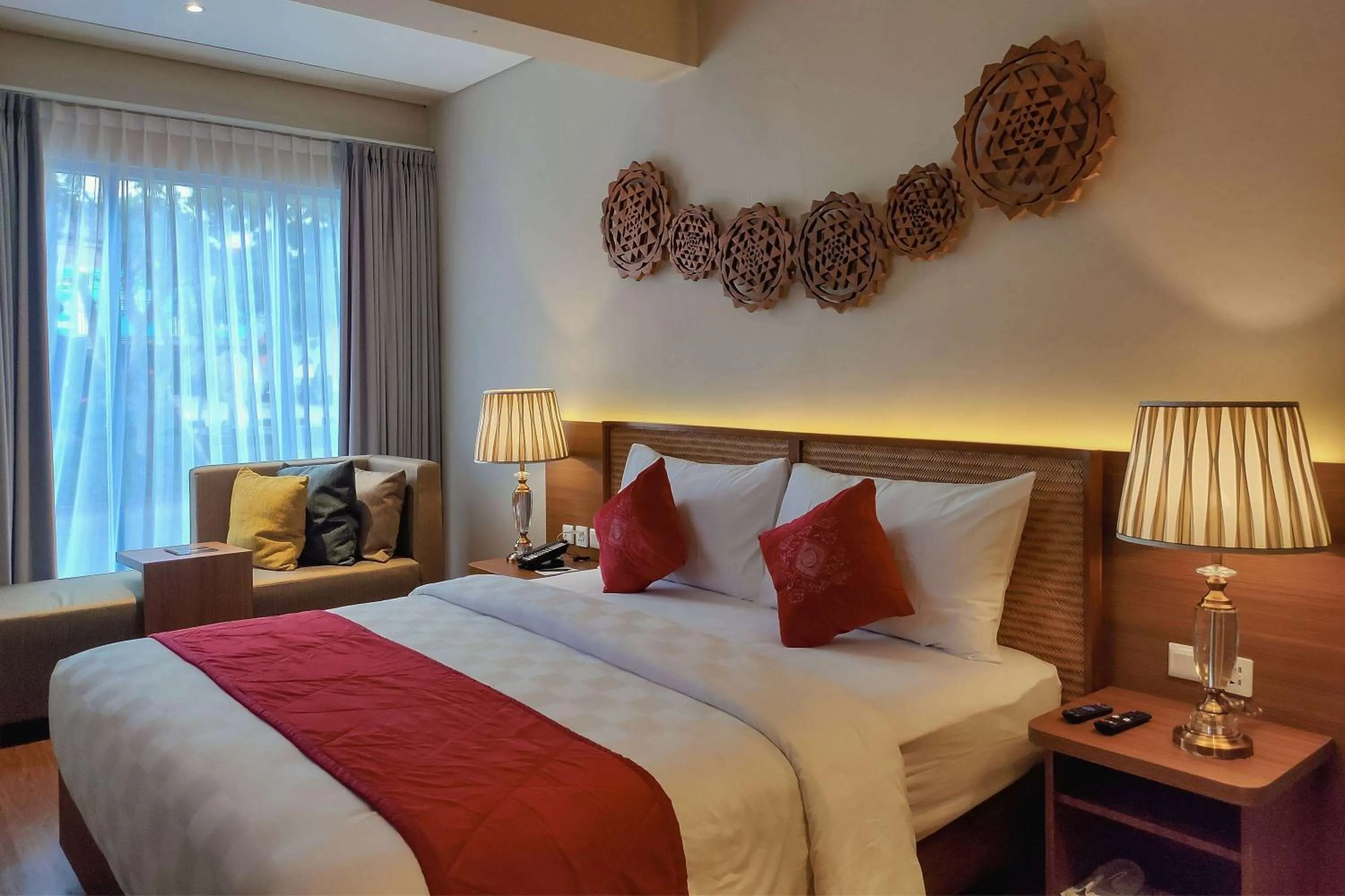 Photo of the whole room, Bed in Ramada by Wyndham Yogyakarta