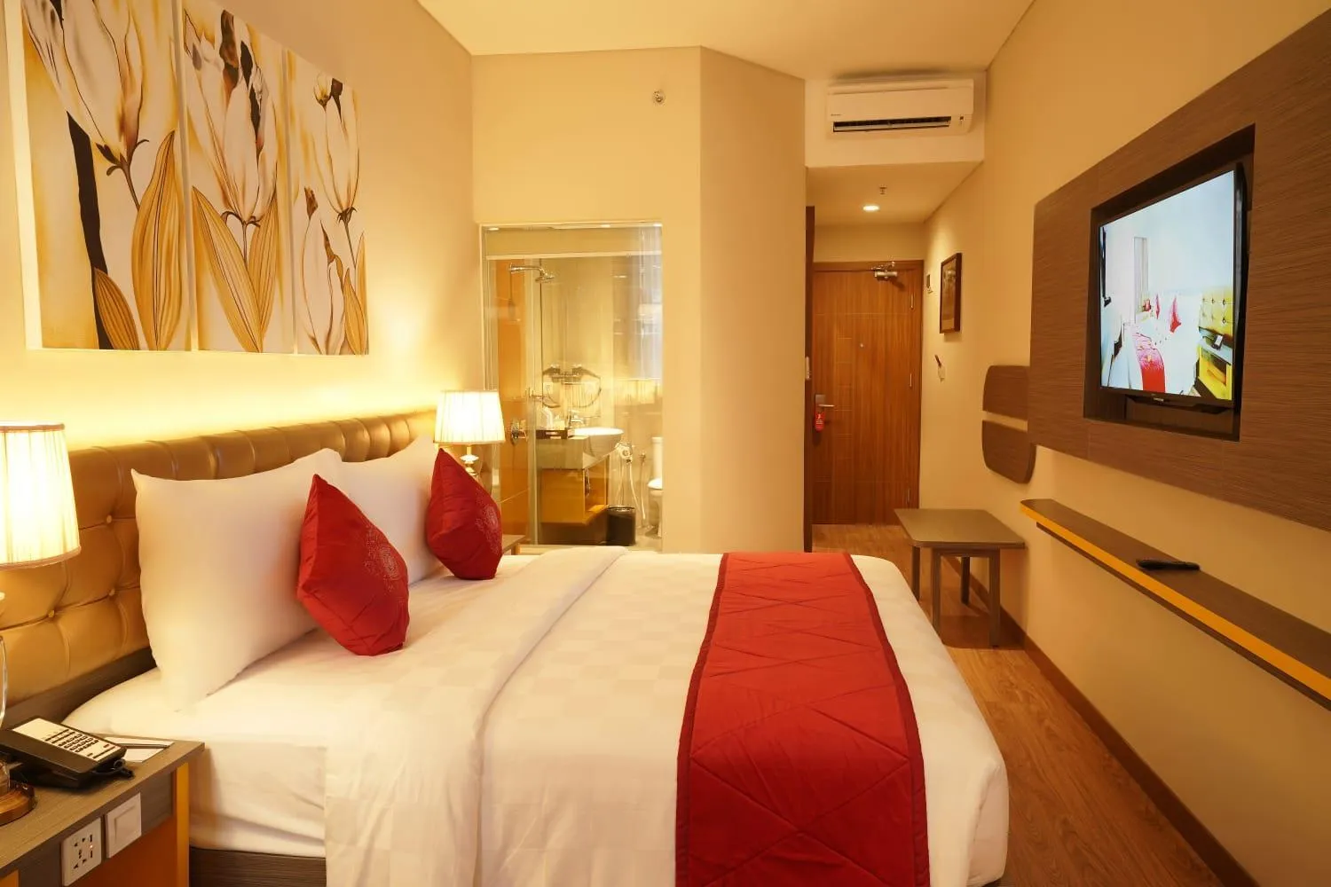 Bed in Ramada by Wyndham Yogyakarta