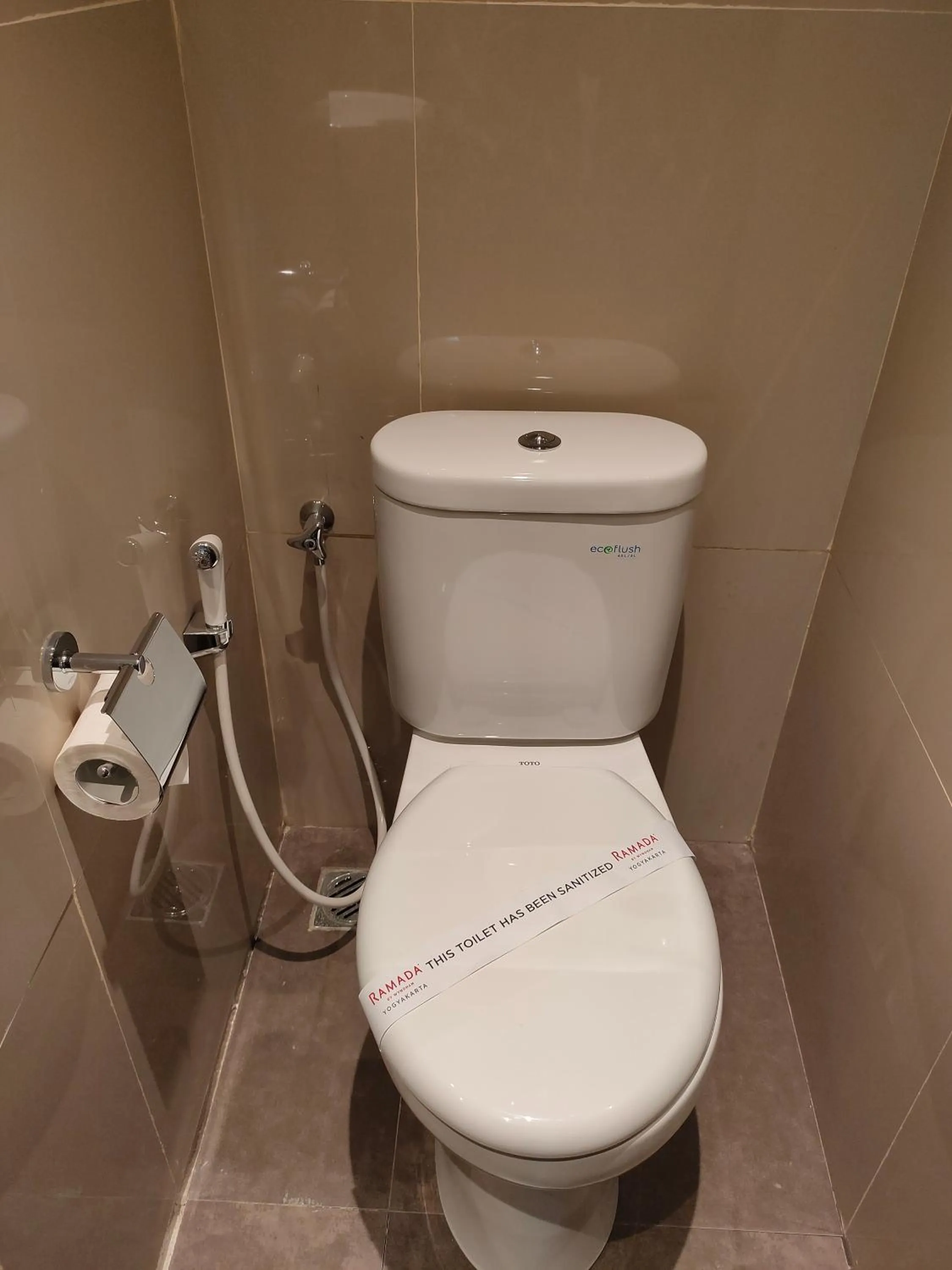 bidet in Ramada by Wyndham Yogyakarta