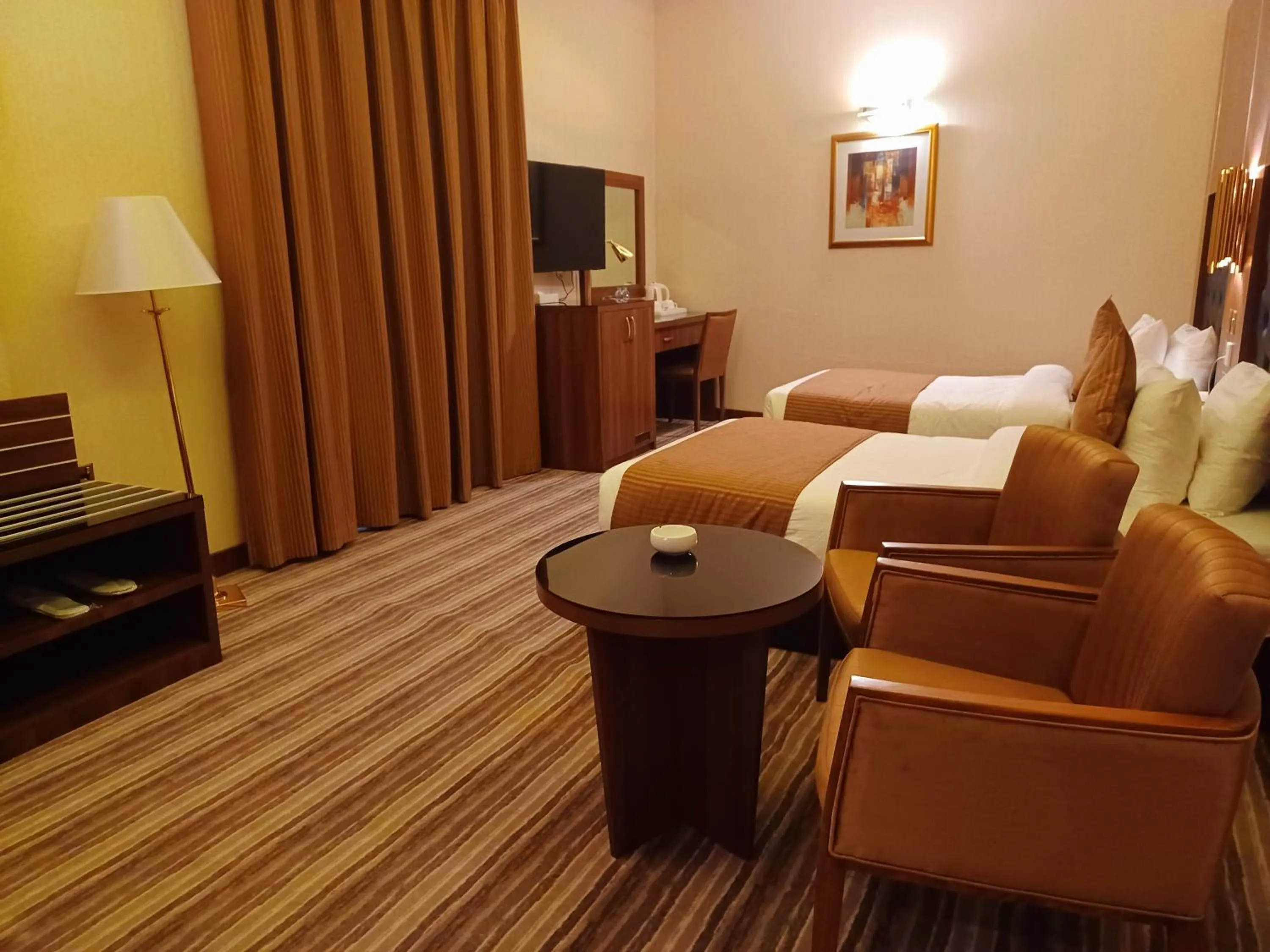 Bed in Royal Qatar Hotel