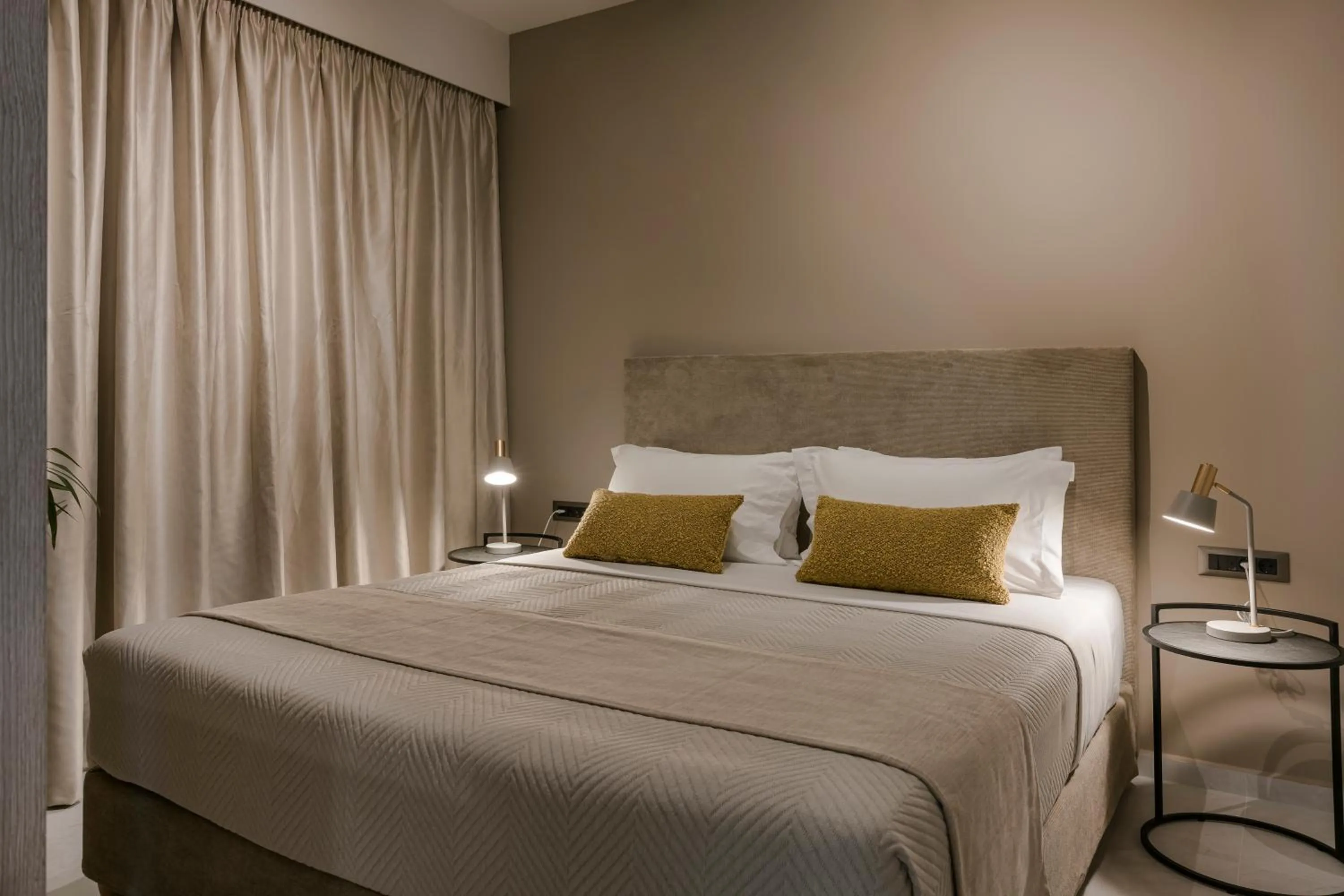 Bedroom, Bed in Anthemis Living