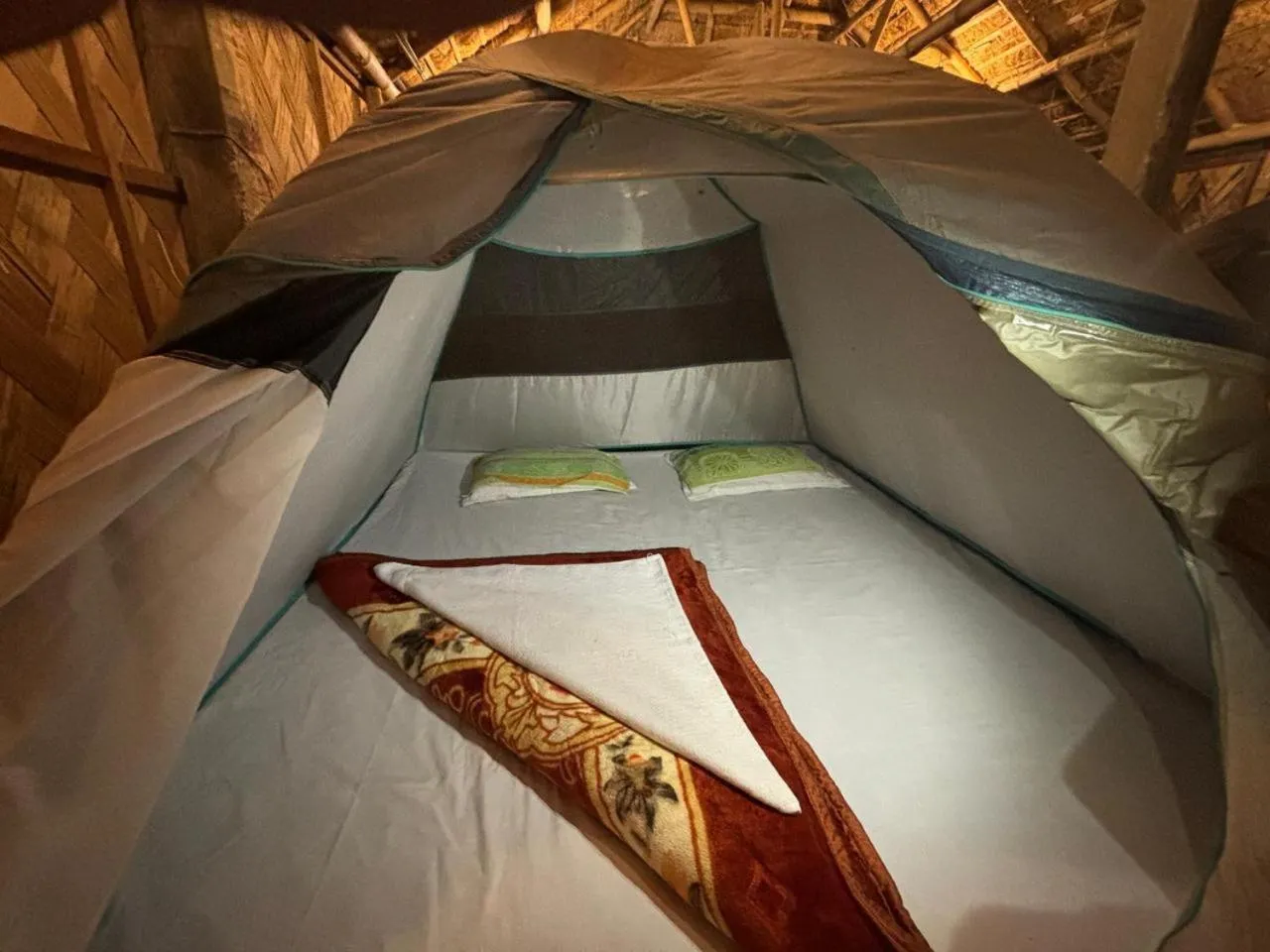 Bed in Tapama Resort Bakkhali