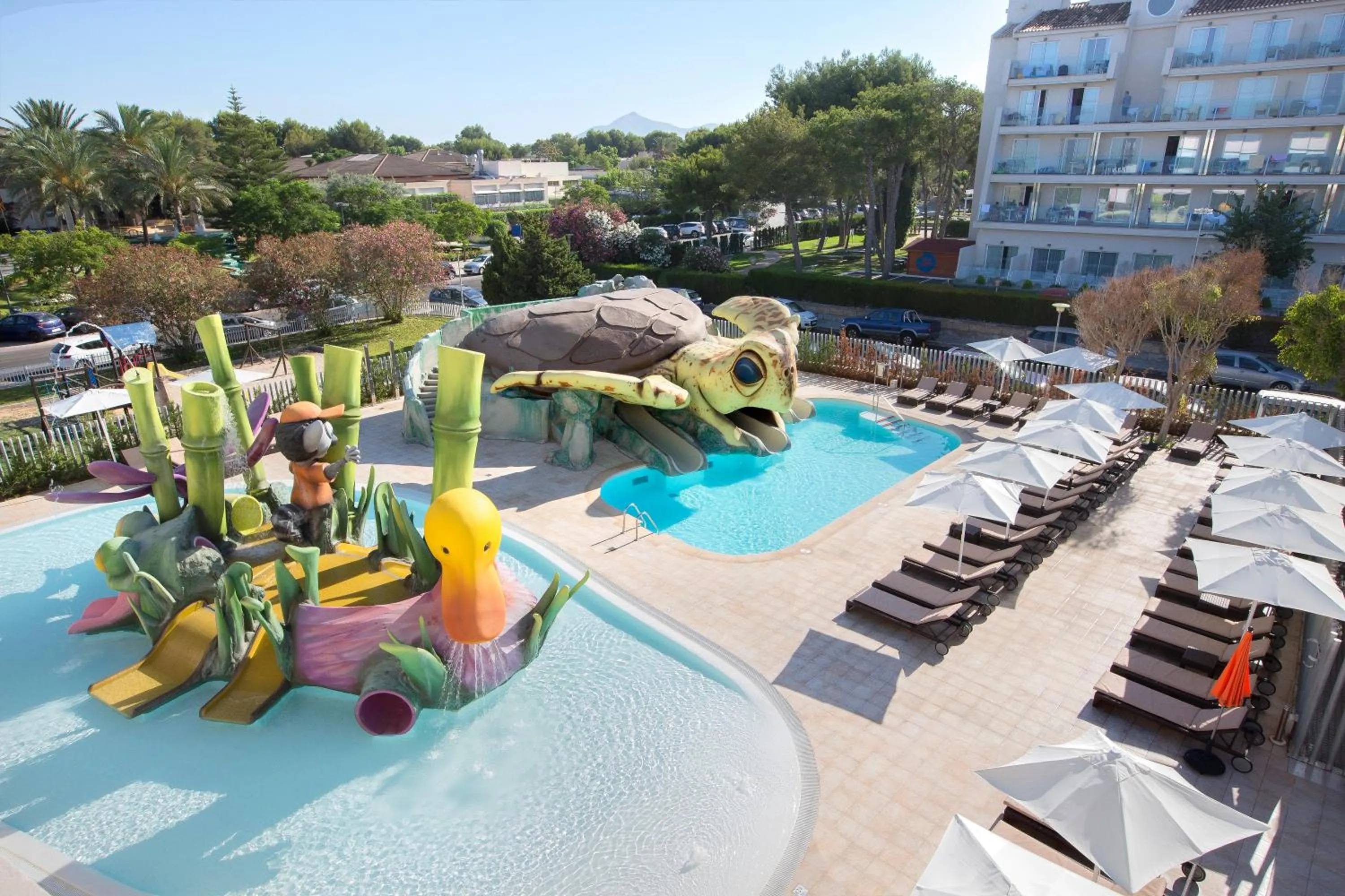 Children play ground in Mar Hotels Playa de Muro Suites