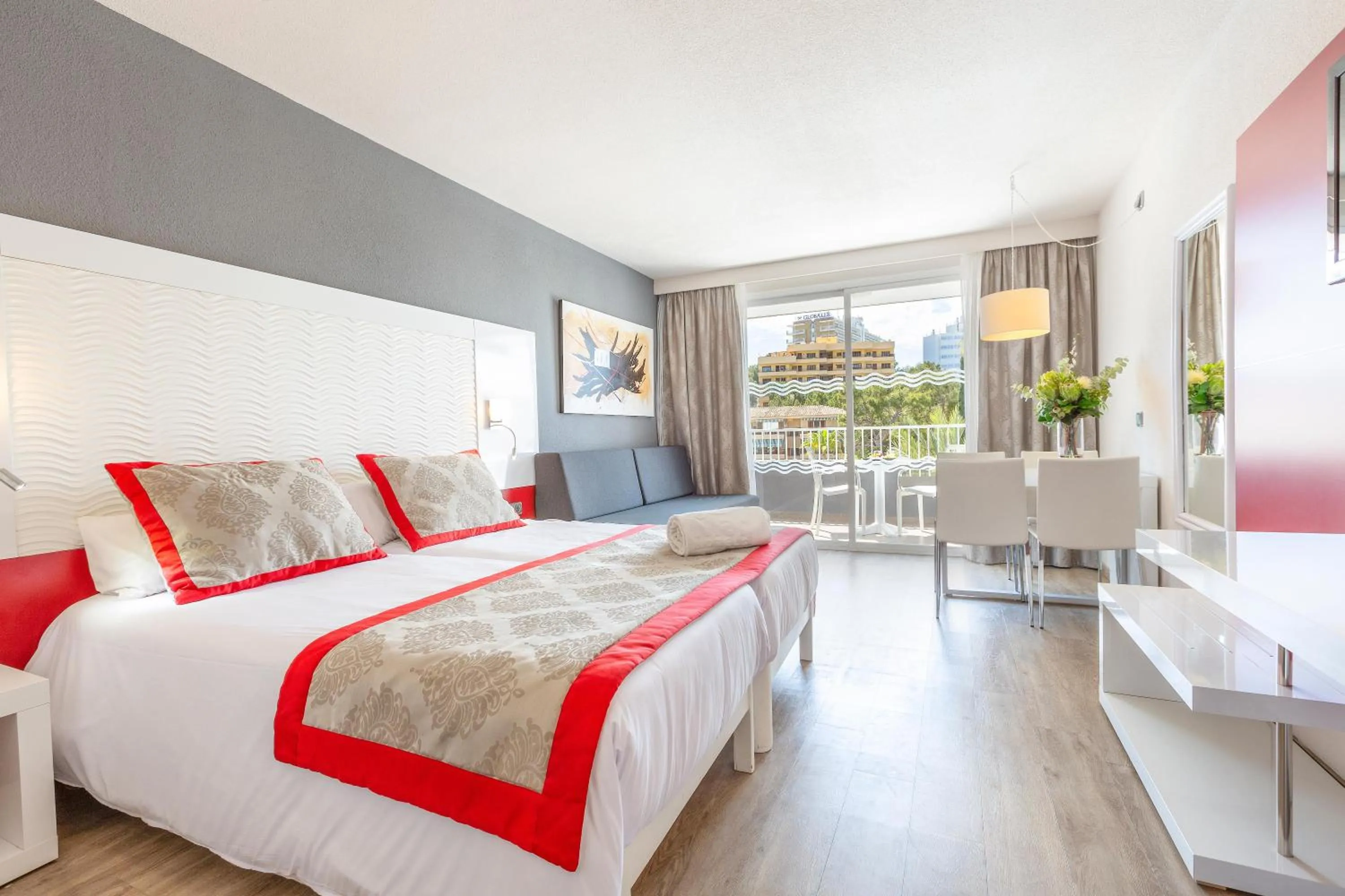 Photo of the whole room, Bed in MarSenses Rosa del Mar Hotel & Spa