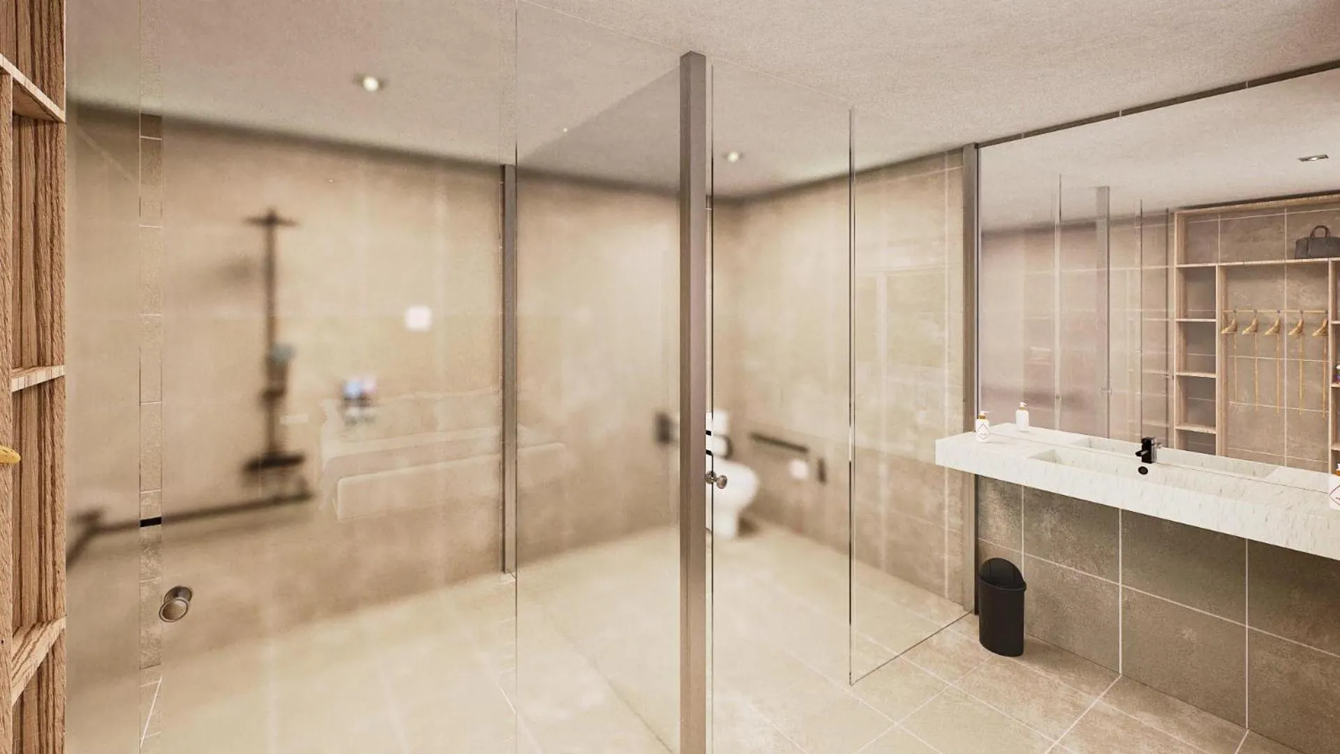 Bathroom in MarSenses Rosa del Mar Hotel & Spa