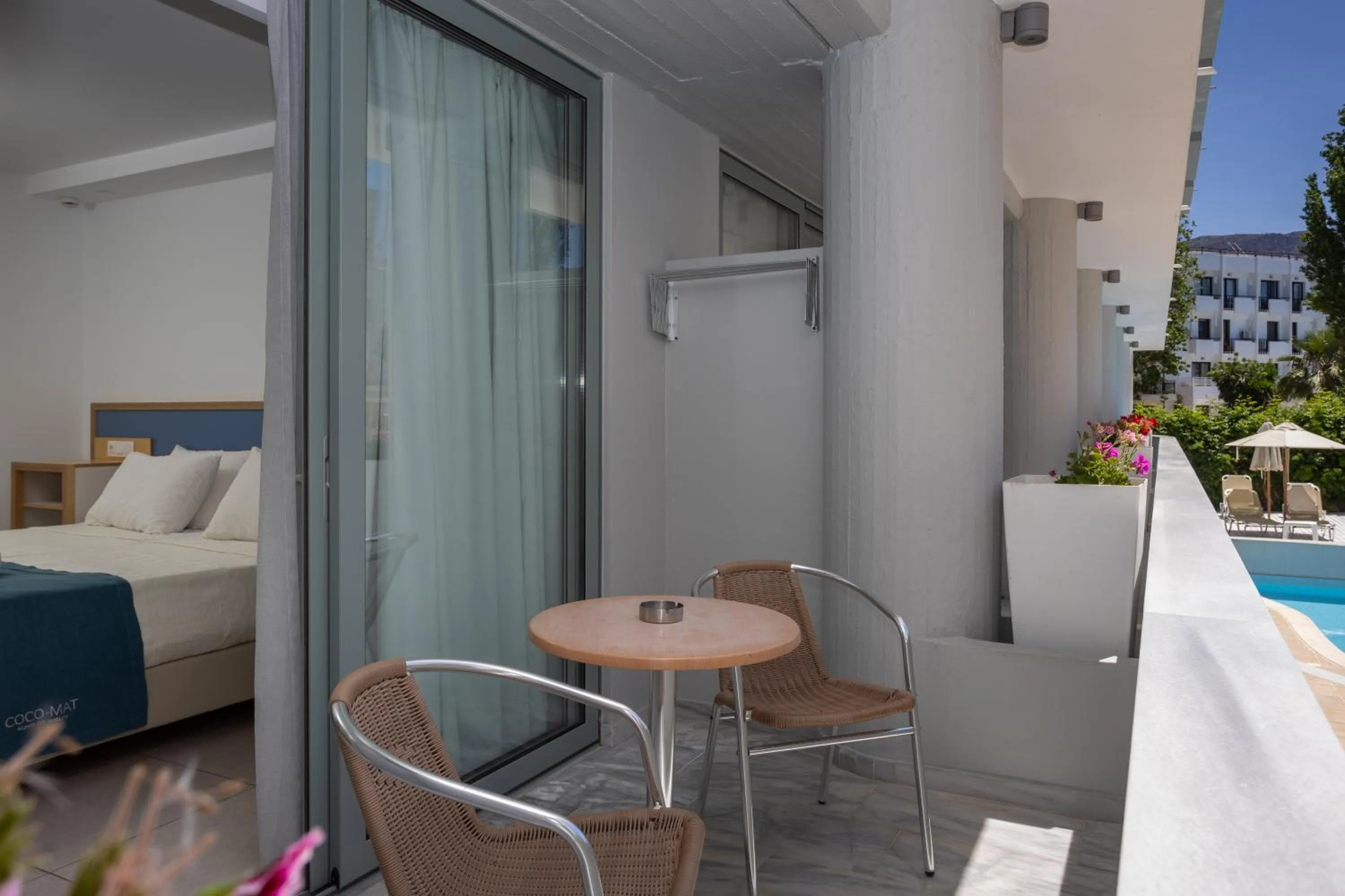 Bed in Alia Beach Hotel by Estia