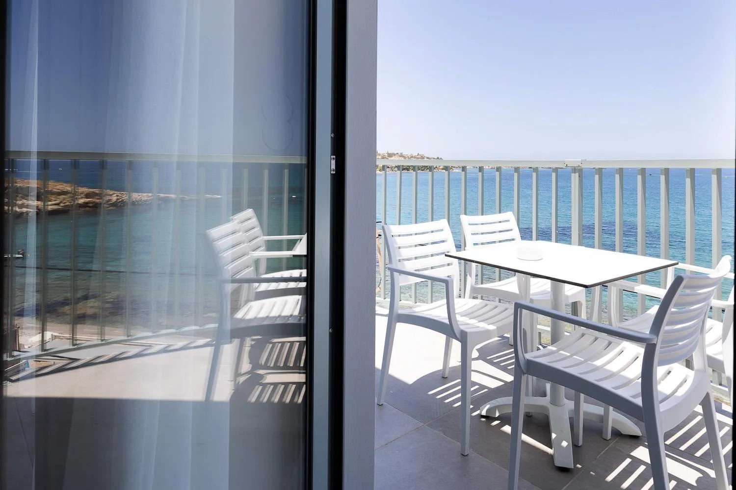 Balcony/Terrace in Alia Beach Hotel by Estia