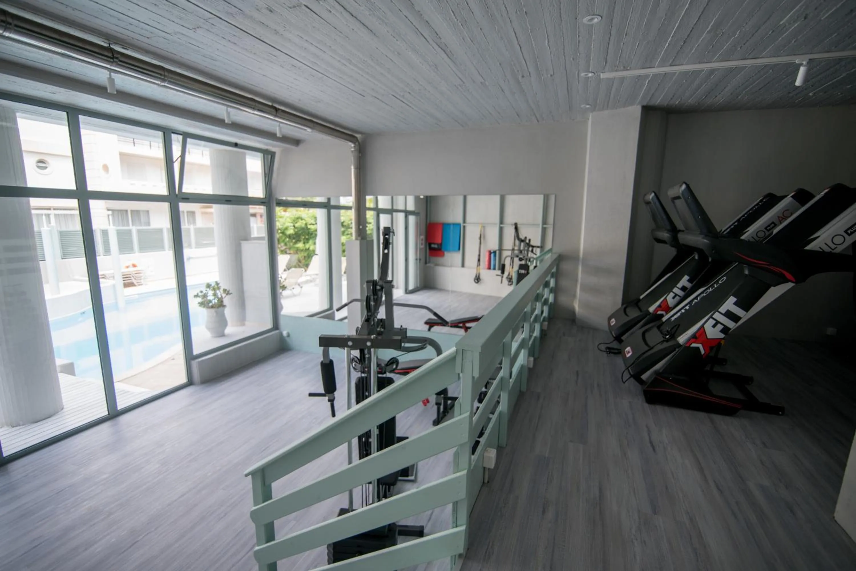 Fitness centre/facilities in Alia Beach Hotel by Estia