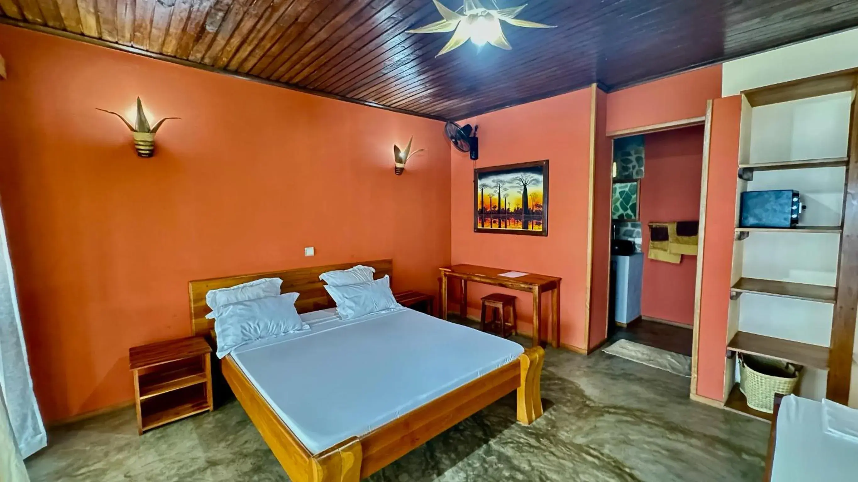 Triple Room with Balcony in VERONIKA Resort Nosy Komba Triple Room with Balcony in VERONIKA Resort Nosy Komba