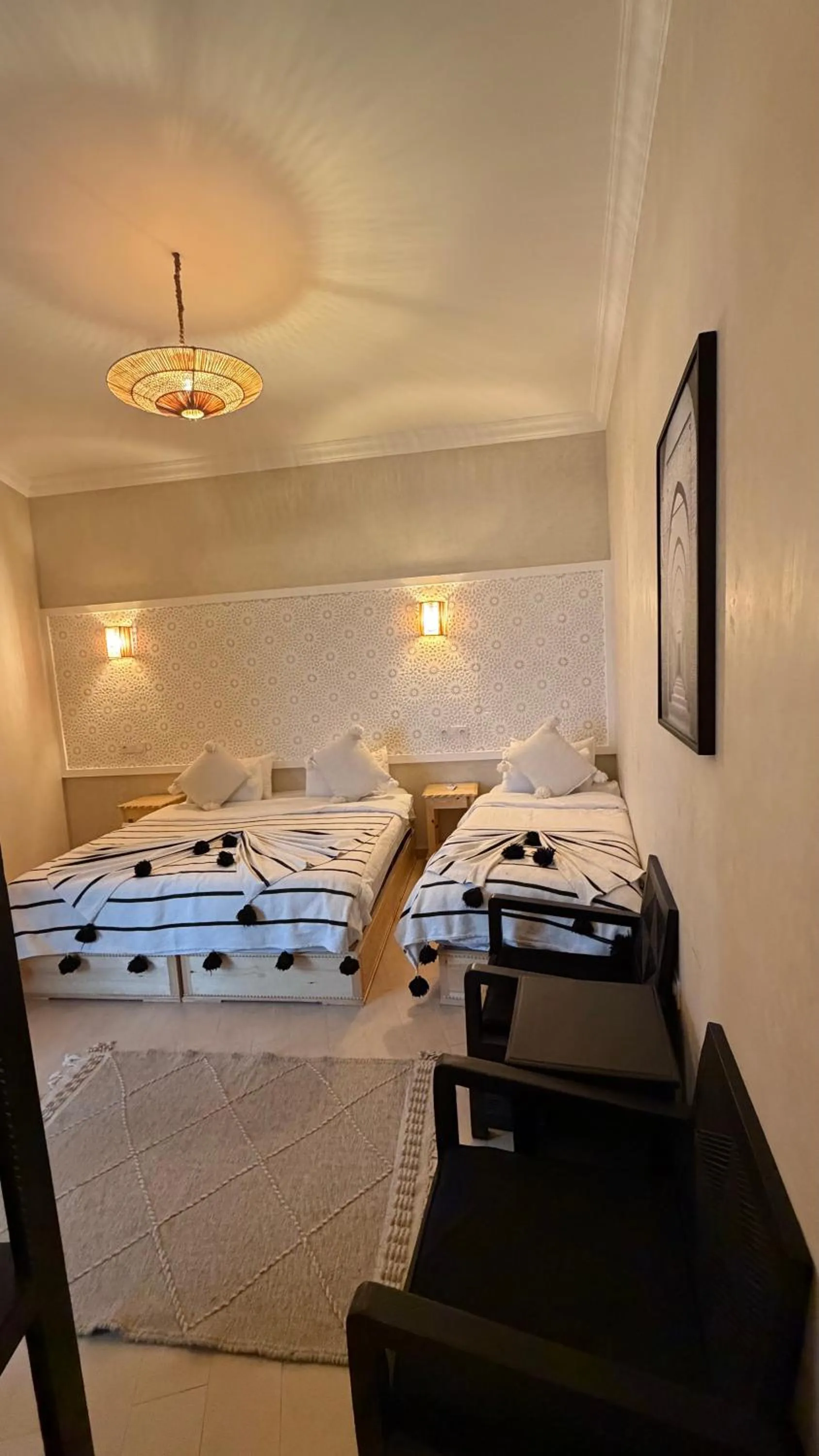 Bed in Riad BB Marrakech