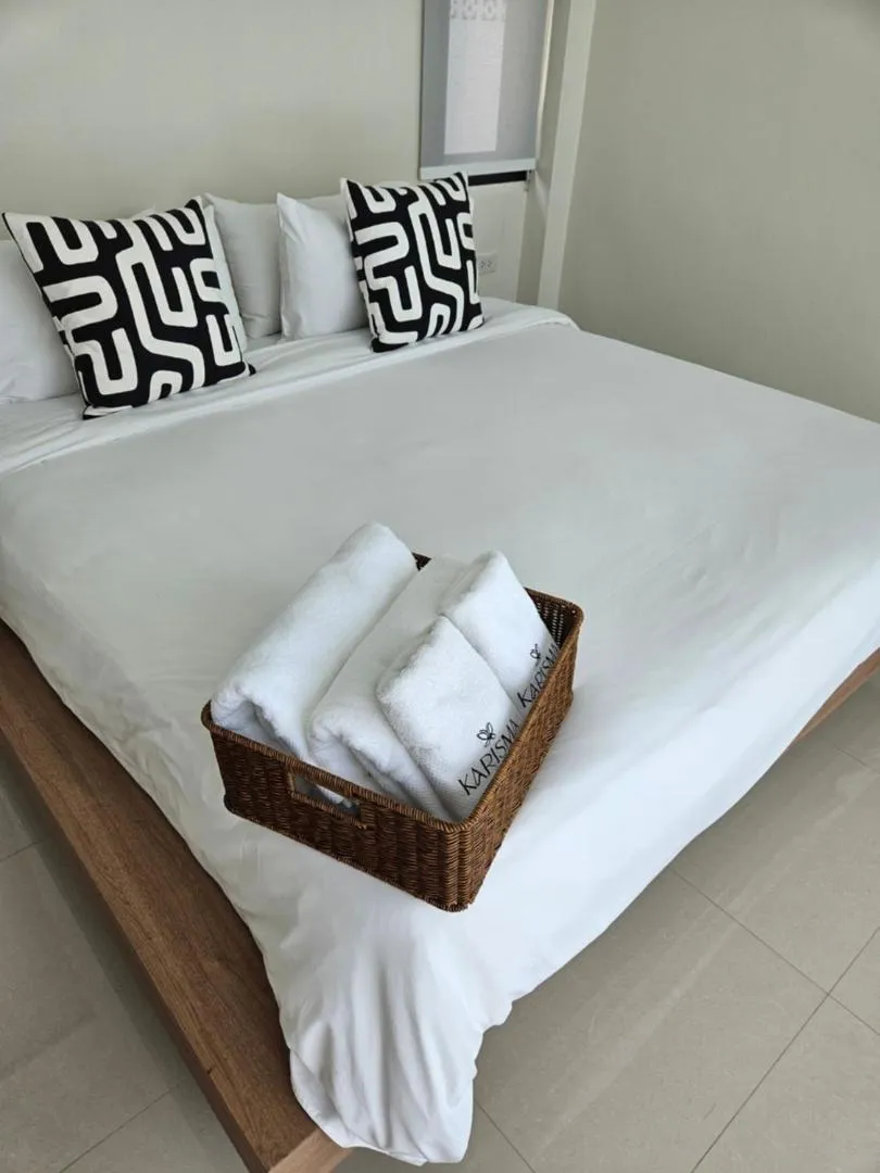 Bed in Karisma Private Villa Pattaya