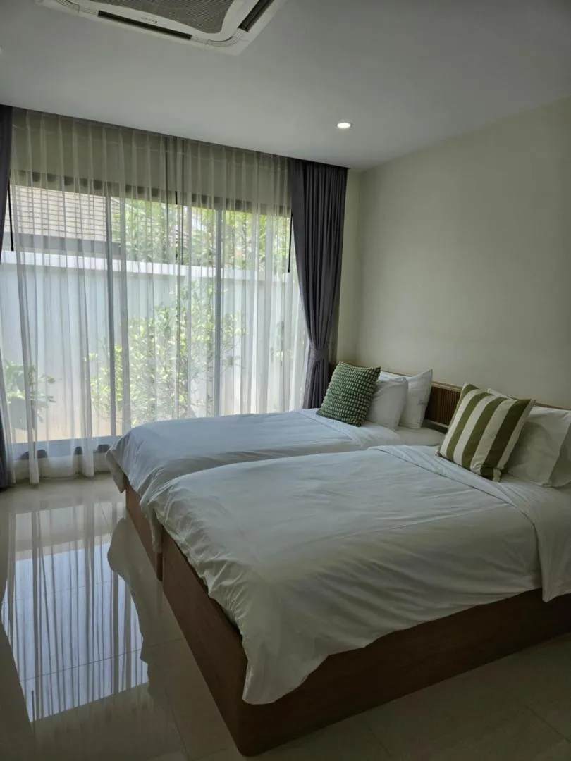 Bed in Karisma Private Villa Pattaya