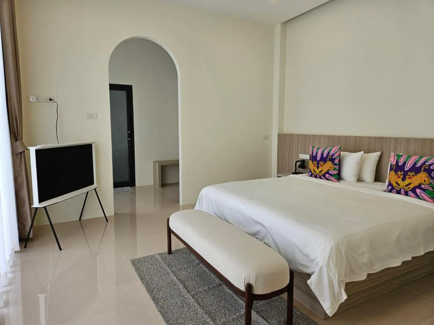 Bed in Karisma Private Villa Pattaya