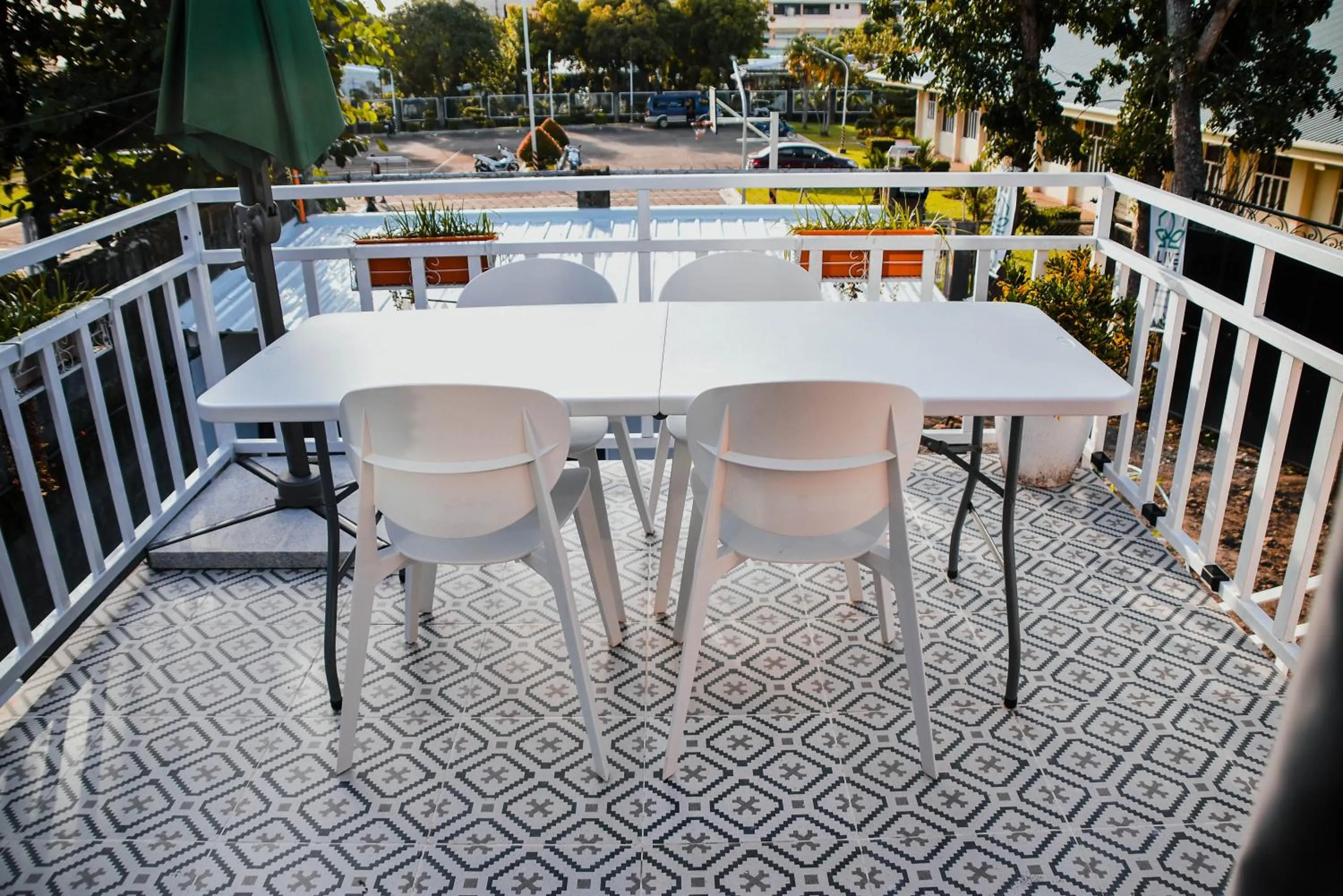 Patio in Olive Hostel Roxas City