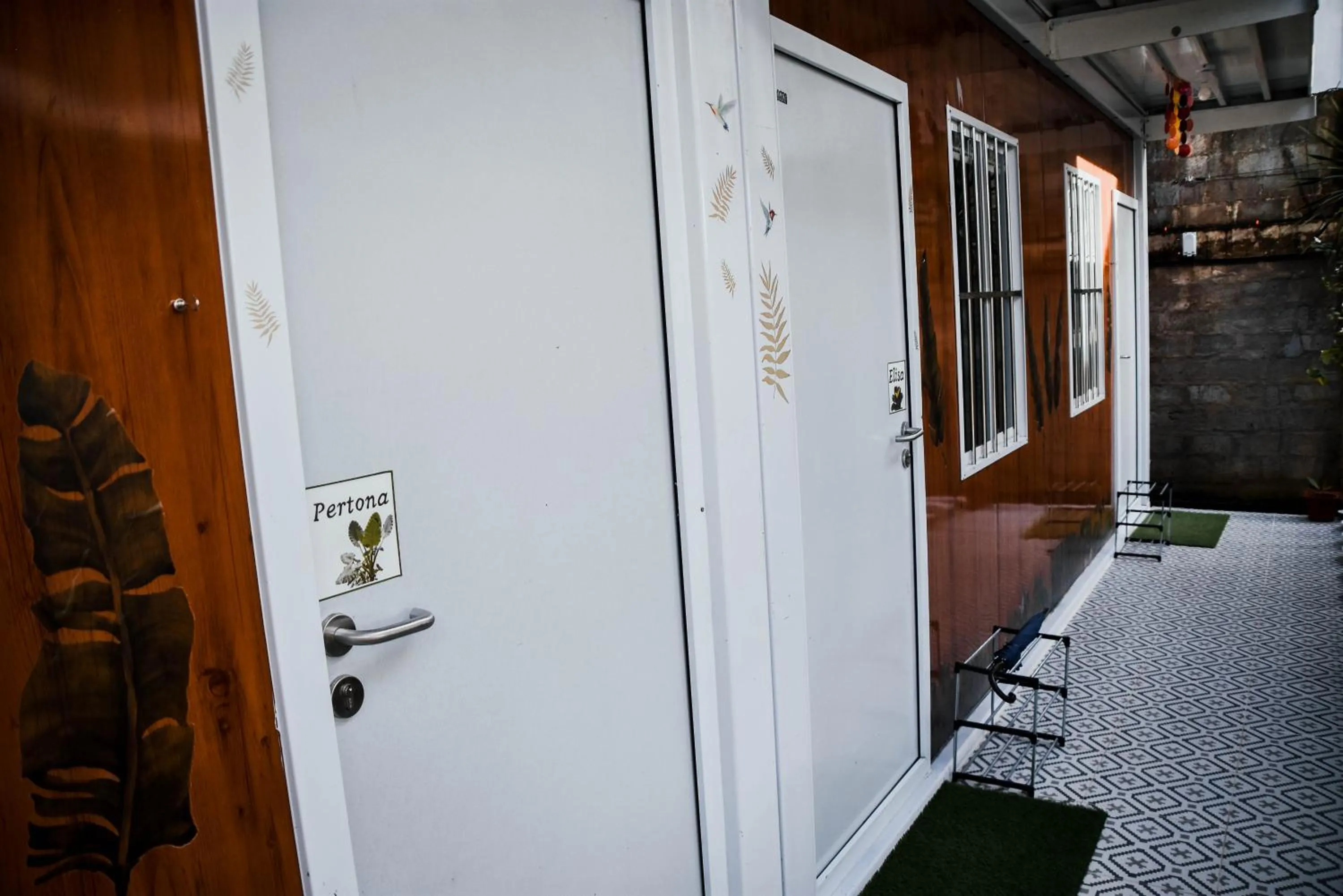 Facade/entrance in Olive Hostel Roxas City