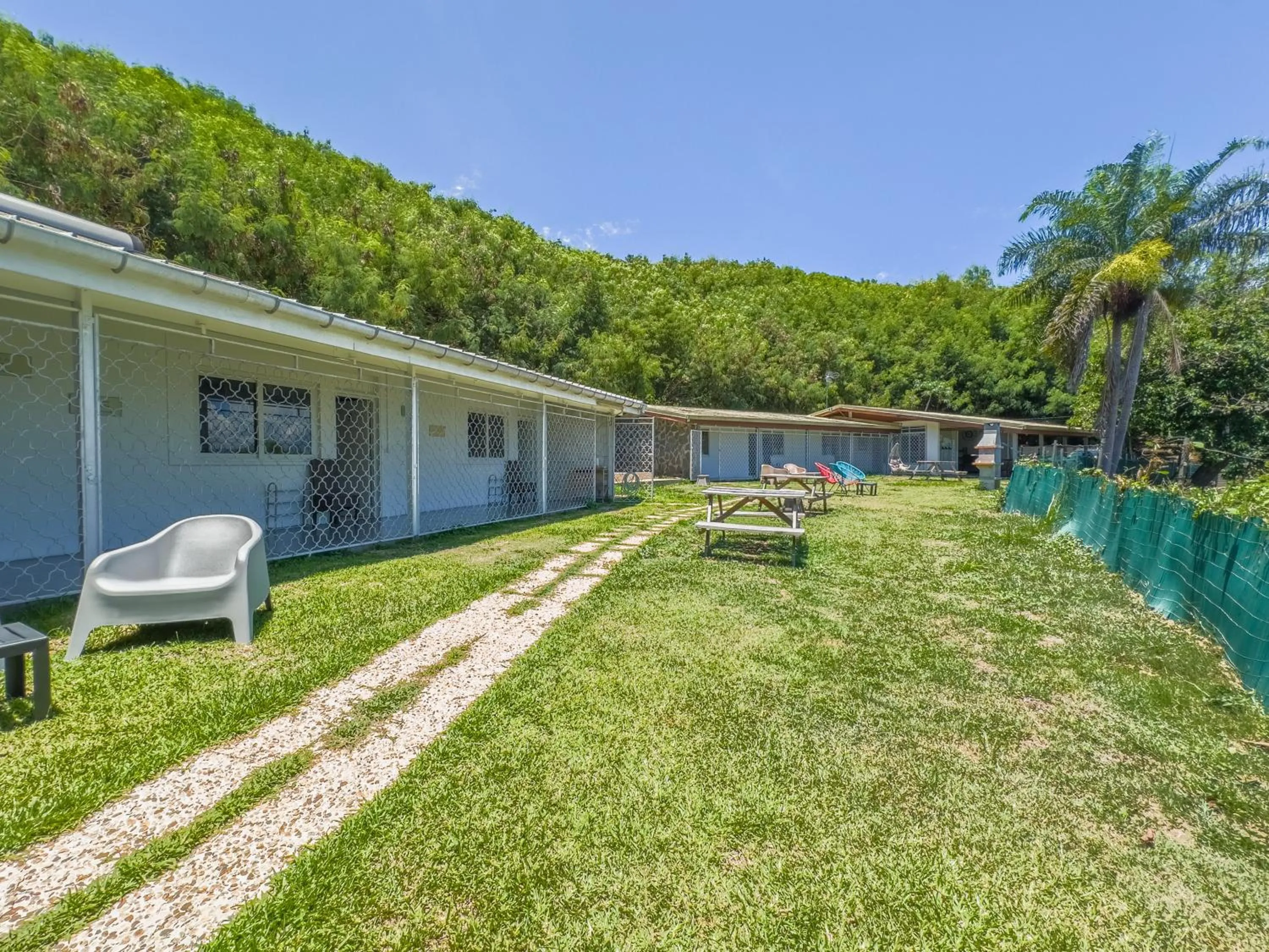 Garden in Temana Airport Faa'a,Tahiti