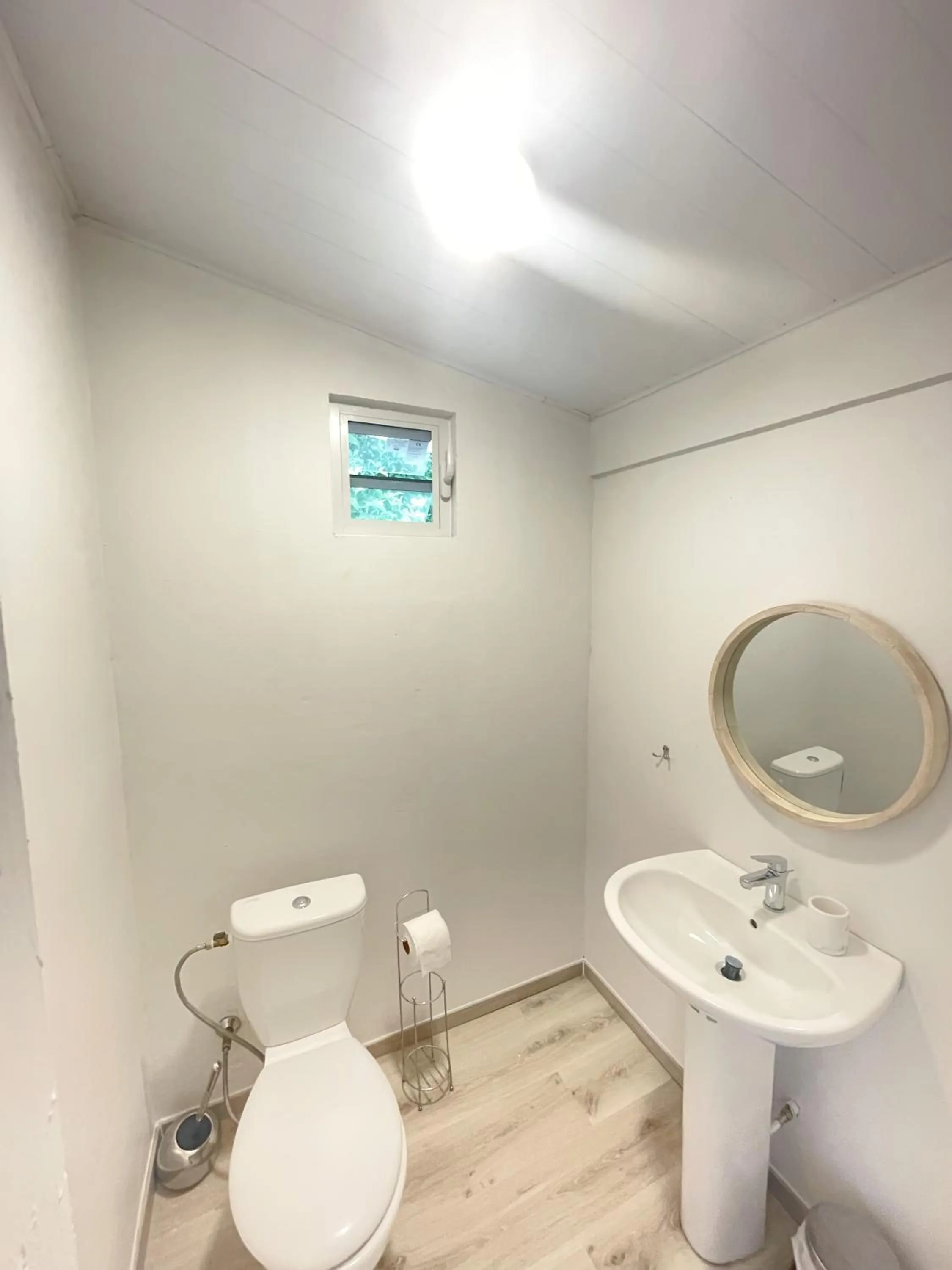 Toilet in Temana Airport Faa'a,Tahiti