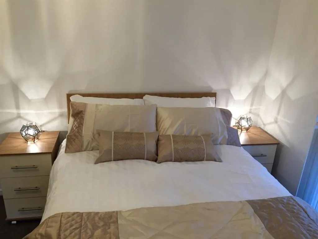 Bedroom, Bed in Nazarene apartments in Leeds