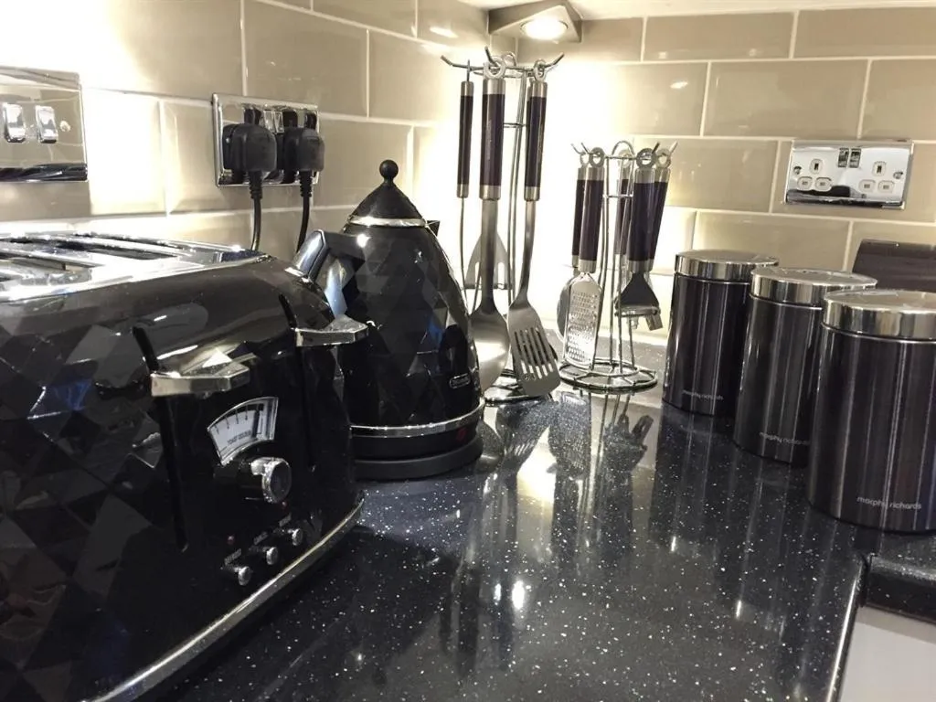 Kitchen or kitchenette in Nazarene apartments in Leeds